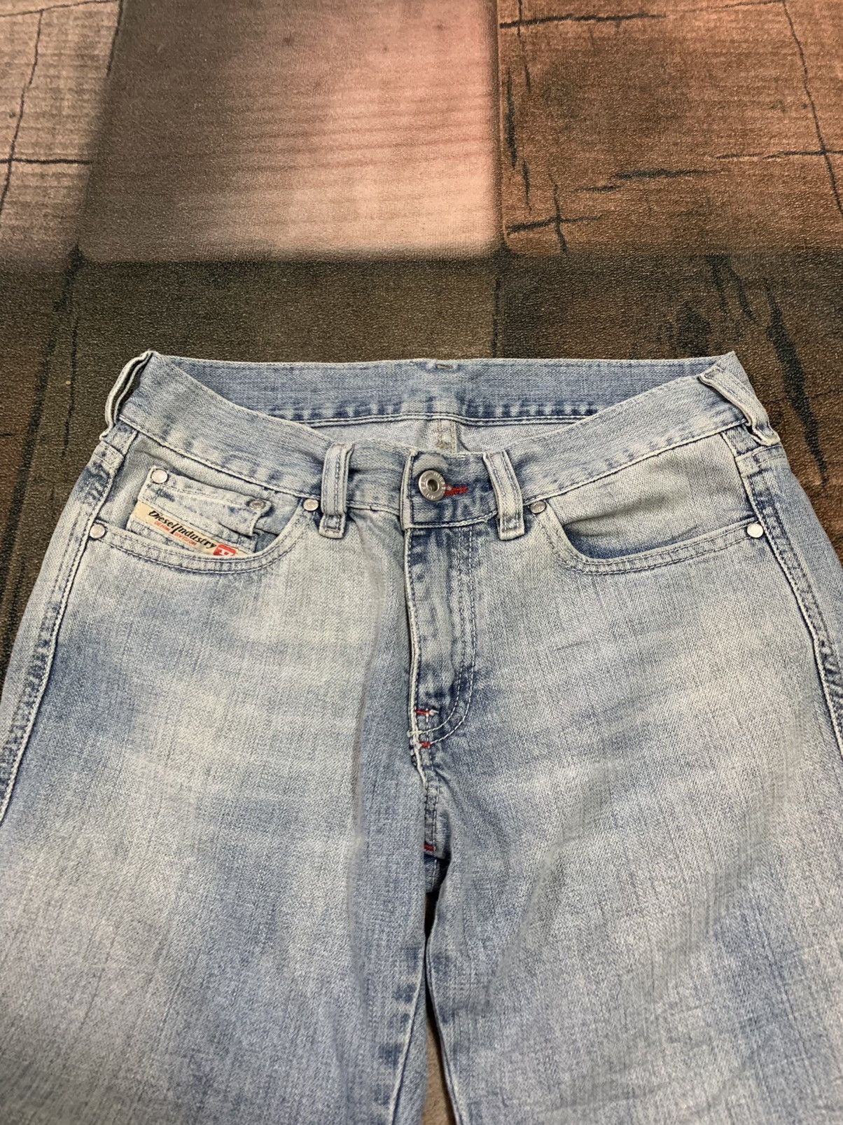Diesel × If Six Was Nine × Le Grande Bleu (L.G.B.) VINTAGE FLARE DOPE FADED STYLE DIESEL DENIM Size US 28 / EU 44 - 3 Thumbnail