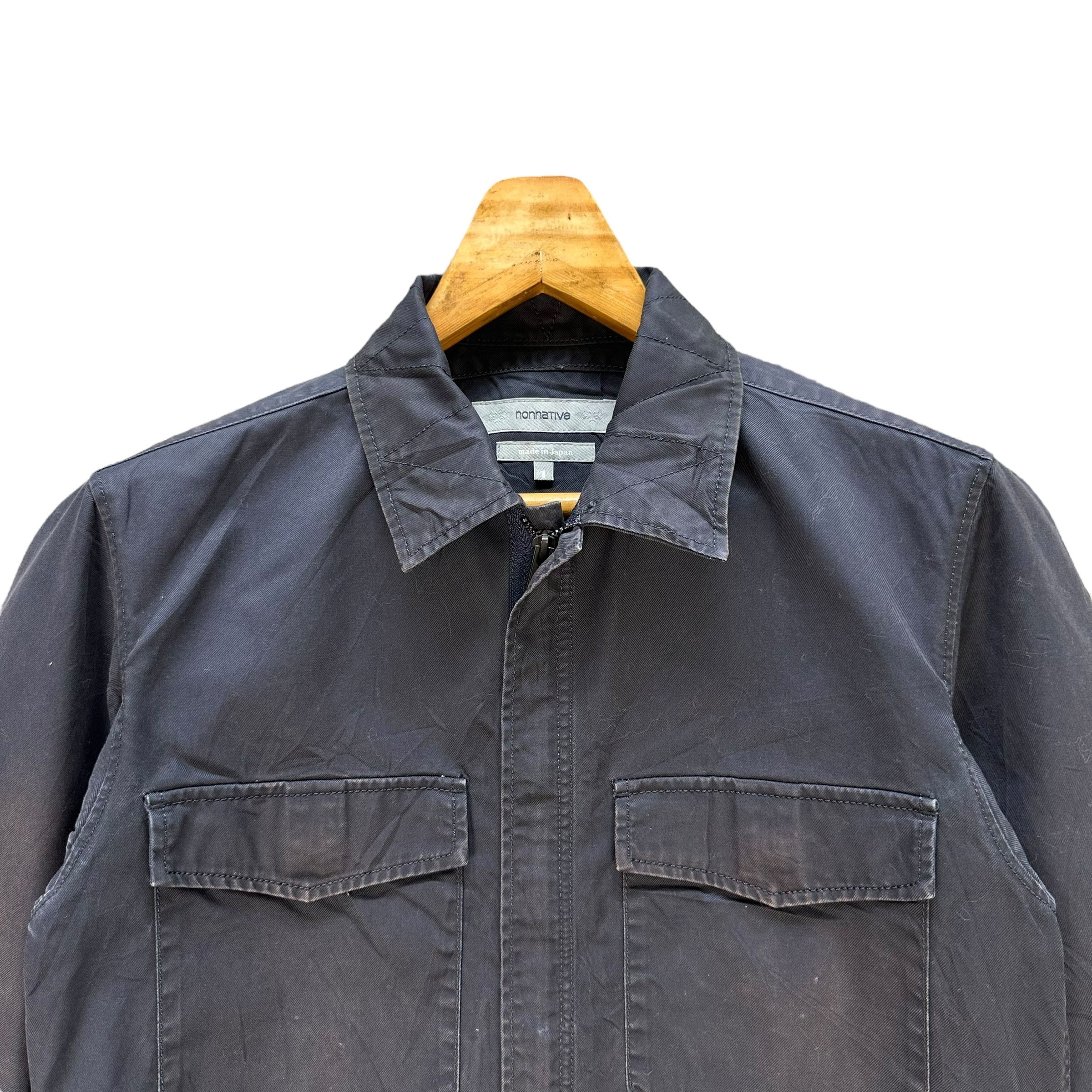 Flannel NONNATIVE Double Pocket Casual Shirt Jacket #A67-1611 Size US S / EU 44-46 / 1 - 2 Thumbnail