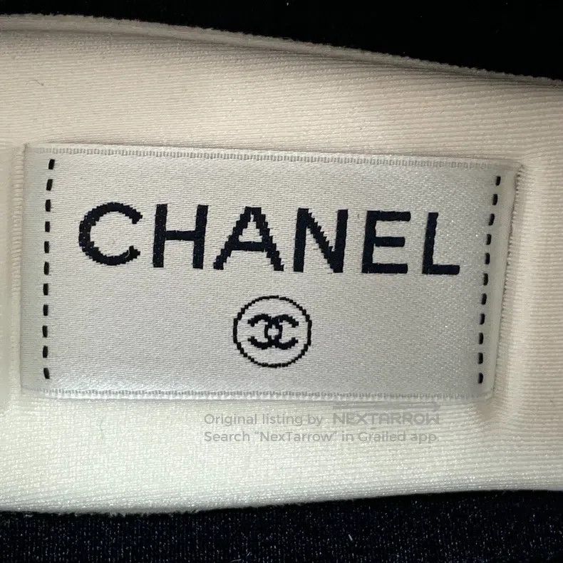 Chanel Chanel Colour-blocked logo tweed casual sneakers Size US 8 / IT 38 - 7 Thumbnail