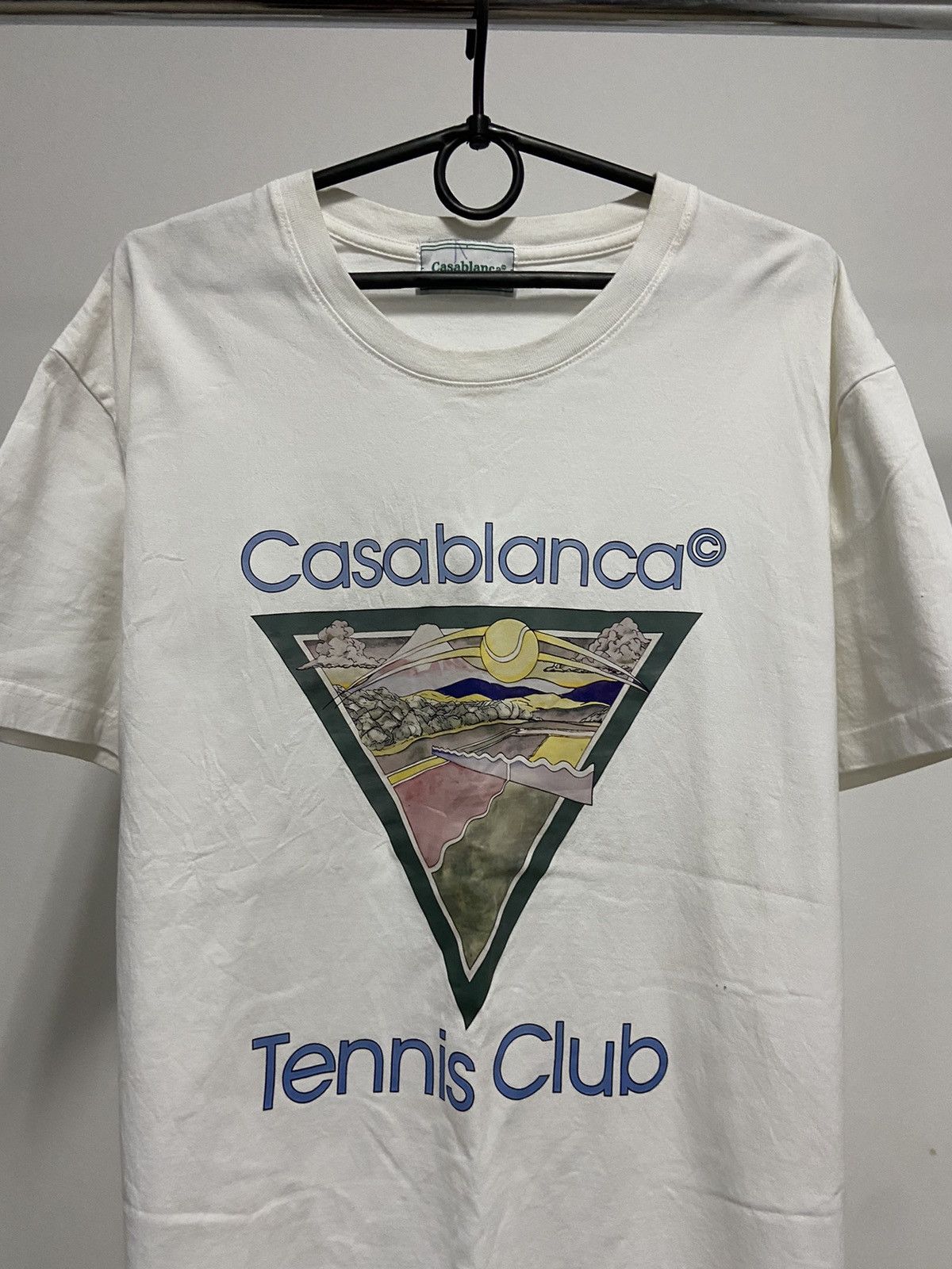 Casablanca × Vintage Casablanca tennis club big logo vintage t shirt tee Size US XL / EU 56 / 4 - 2 Thumbnail