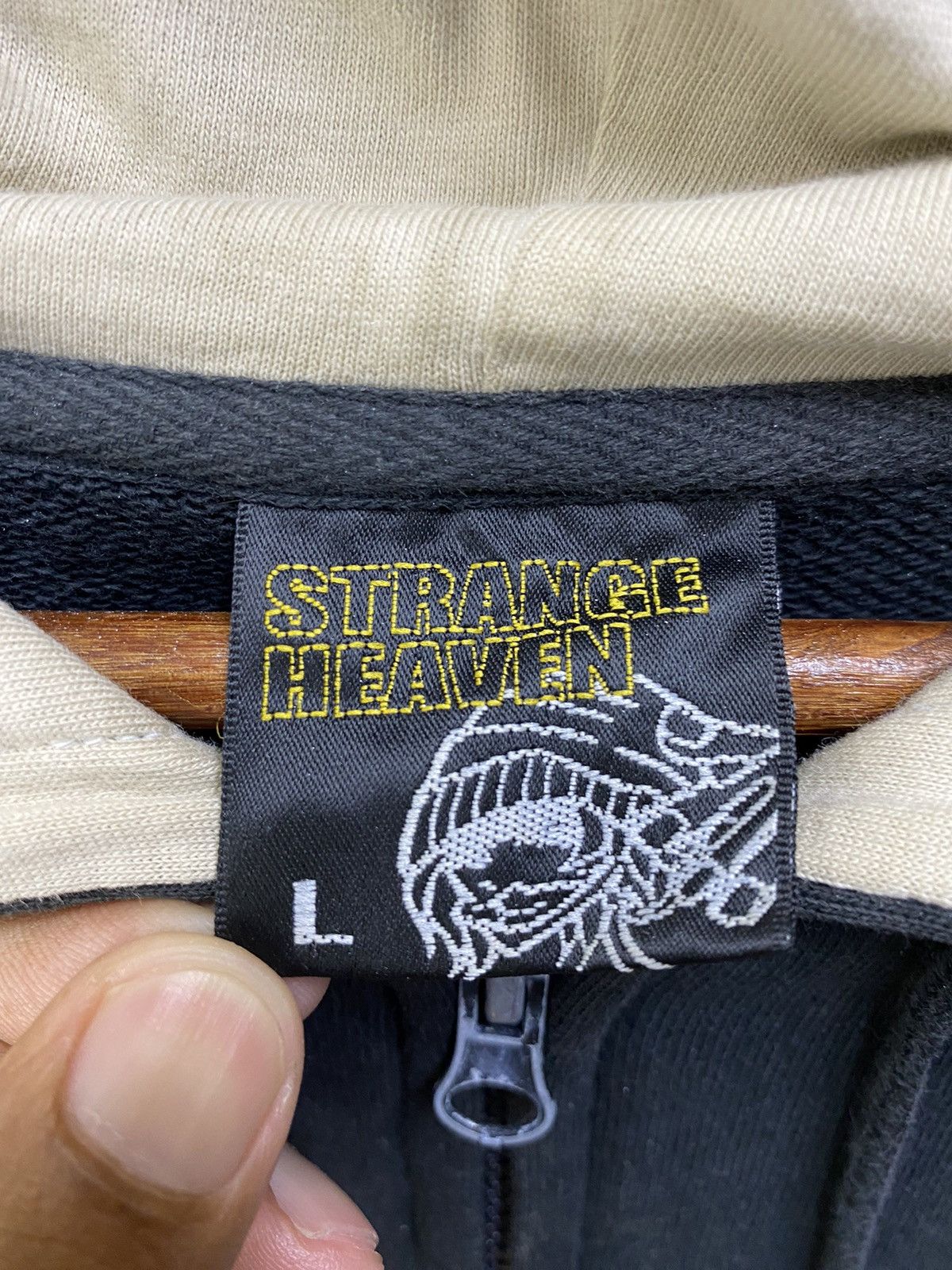 Japanese Brand Japanese Brand Strange Heaven Hoodie Big Graphic Size Large Size US L / EU 52-54 / 3 - 10 Thumbnail