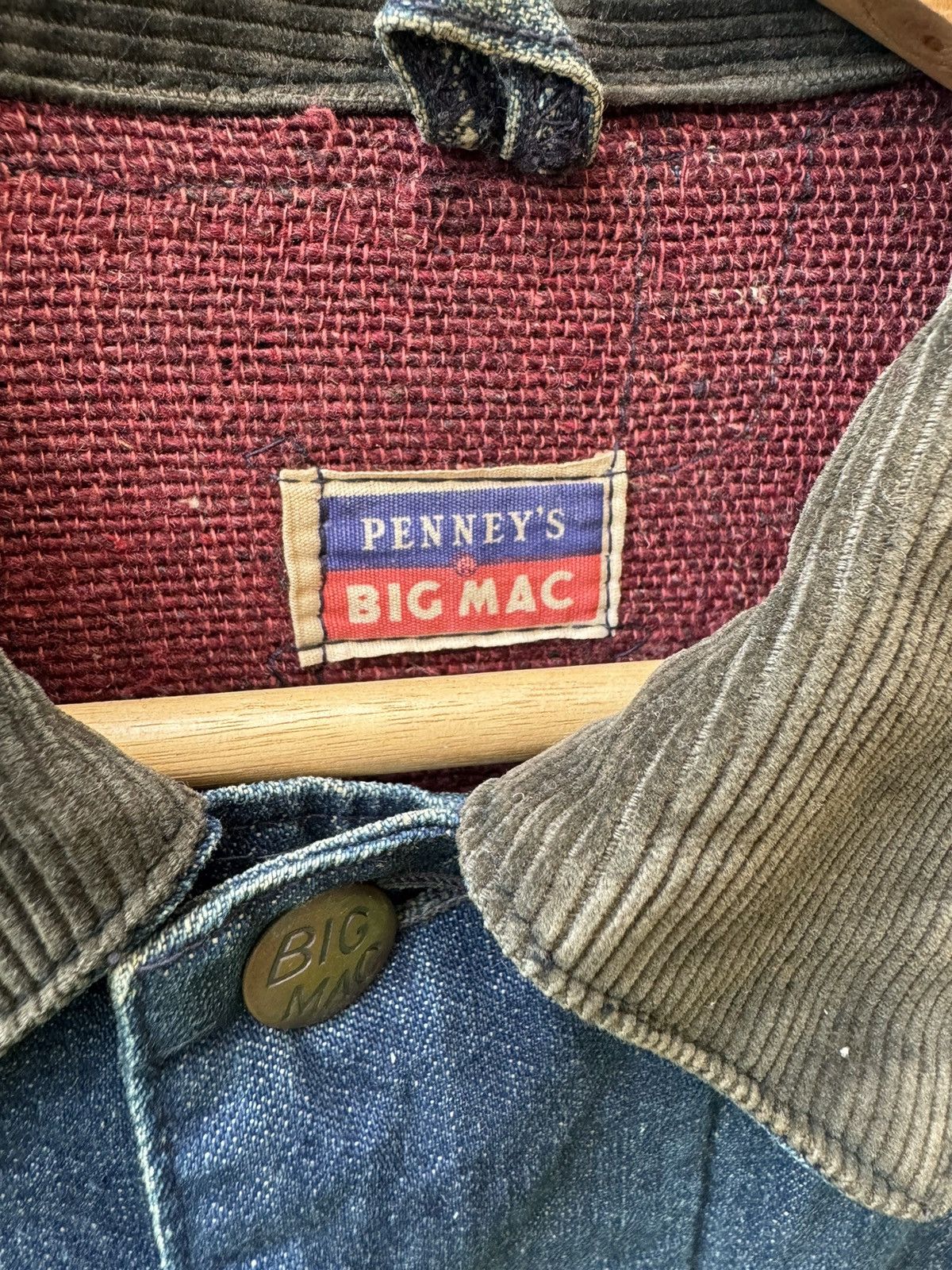Vintage 🔥Vintage 50s Penney’s Big Mac Coverall denim blanket jacket Size US L / EU 52-54 / 3 - 9 Thumbnail
