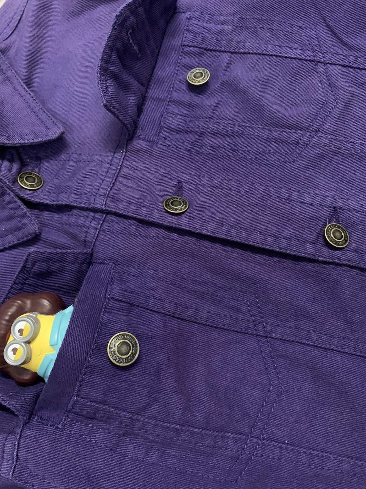 Japanese Brand Vintage Japanese Brand Jill Blaze Faded Denim Trucker Jacket Size US M / EU 48-50 / 2 - 7 Thumbnail