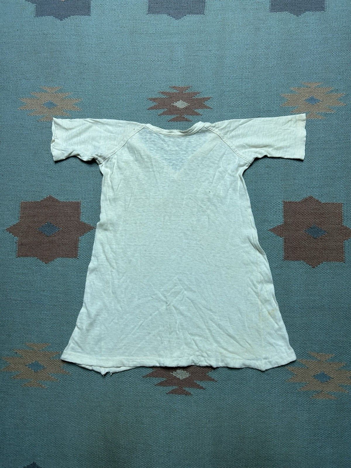 Vintage 1940s blank white t shirt cotton soft women’s XXS? baby tee Size XXS / US 00 / IT 34 - 8 Thumbnail