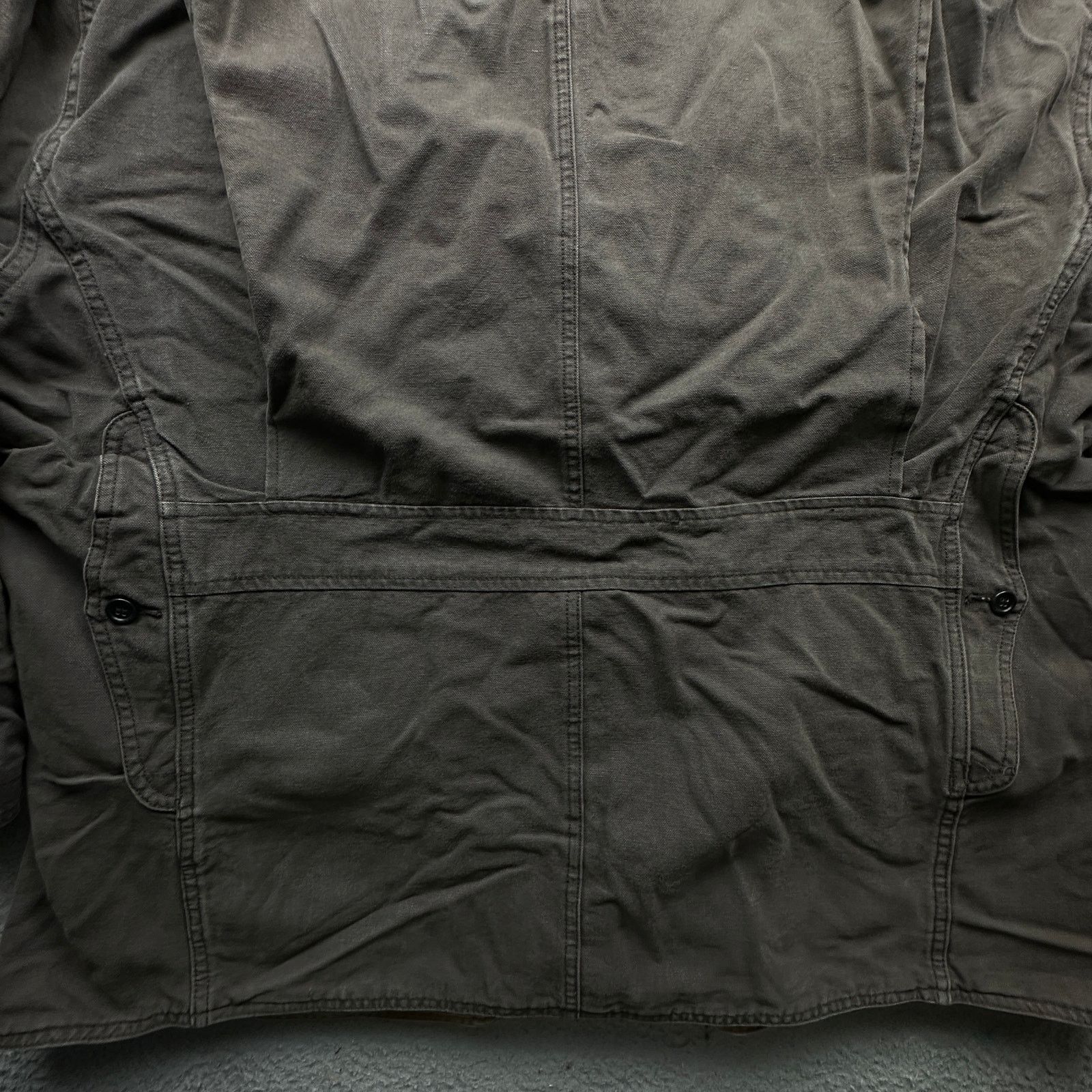 Vintage Vintage Reversible Duck Canvas Chore Work Jacket Mens Large Size US L / EU 52-54 / 3 - 12 Thumbnail
