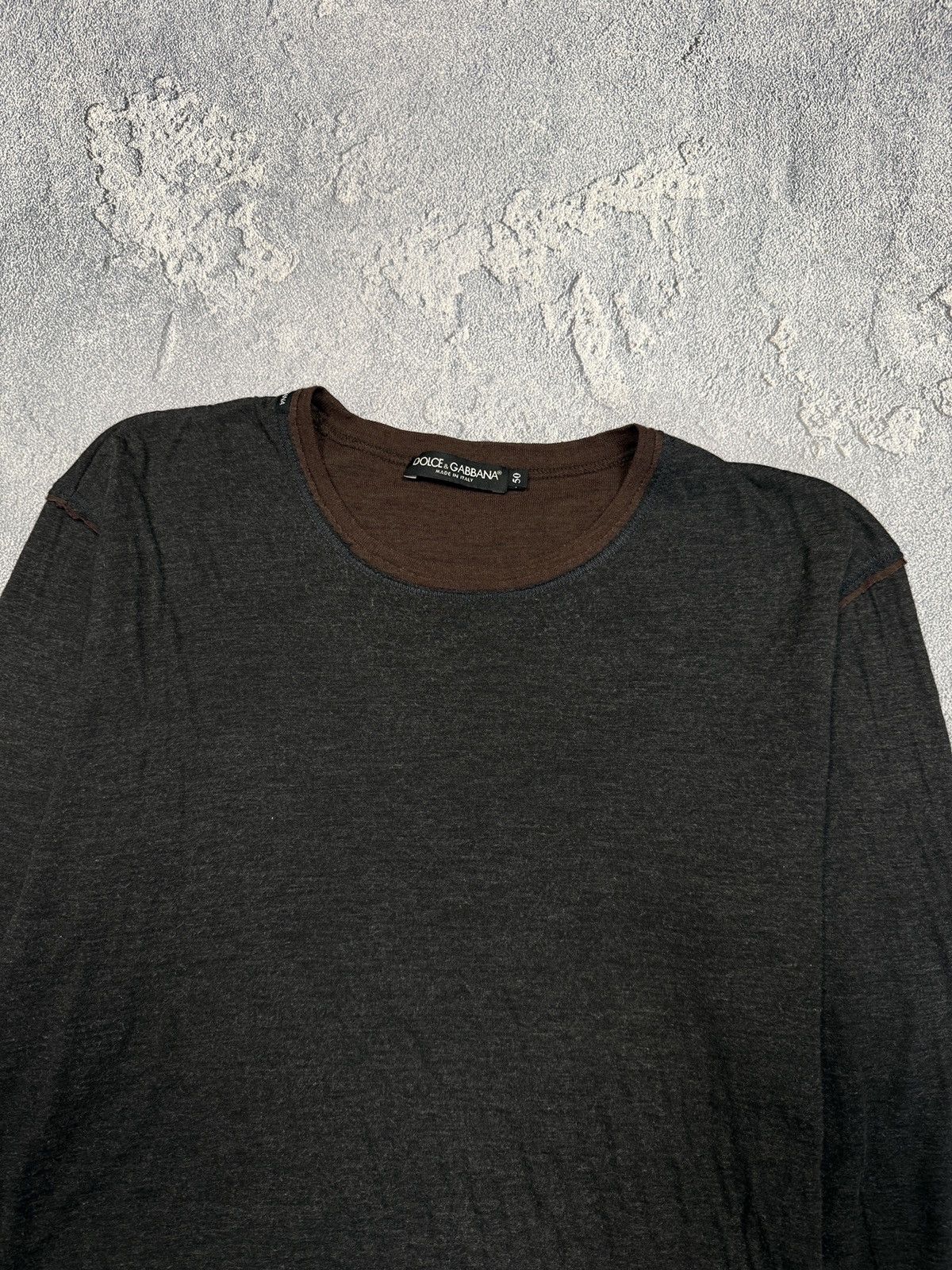 Dolce & Gabbana Dolce Gabbana Long Sleeve Made In italy Size US M / EU 48-50 / 2 - 4 Thumbnail