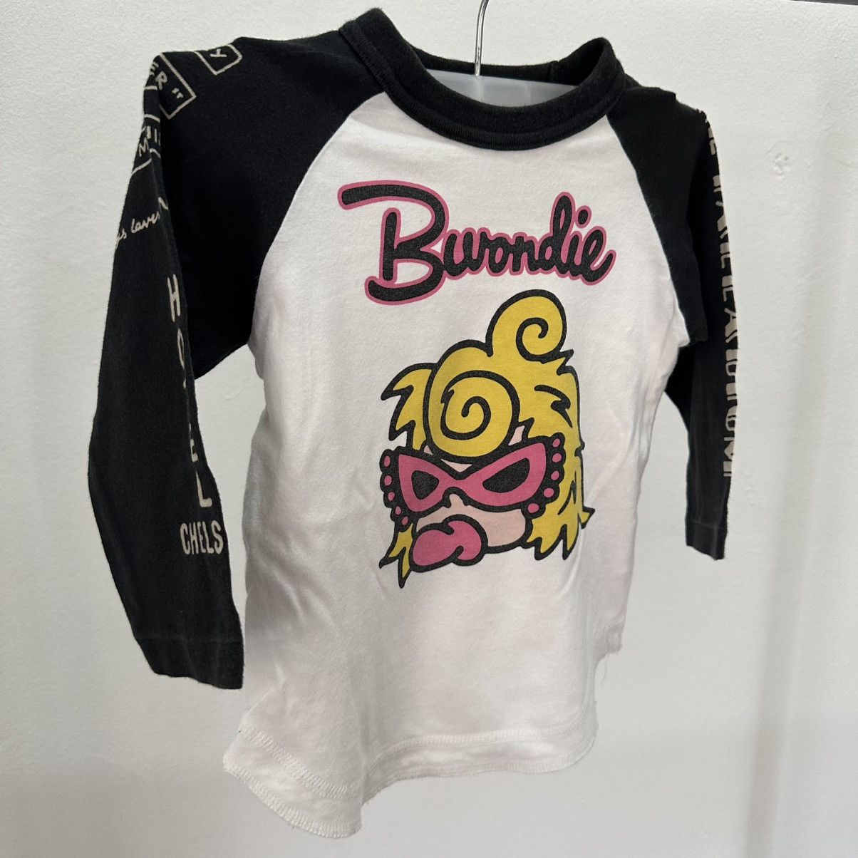 Hysteric Glamour Hysteric Glamour Blondie Baby Tees Long Sleeve Size XXS / US 00 / IT 34 - 2 Thumbnail
