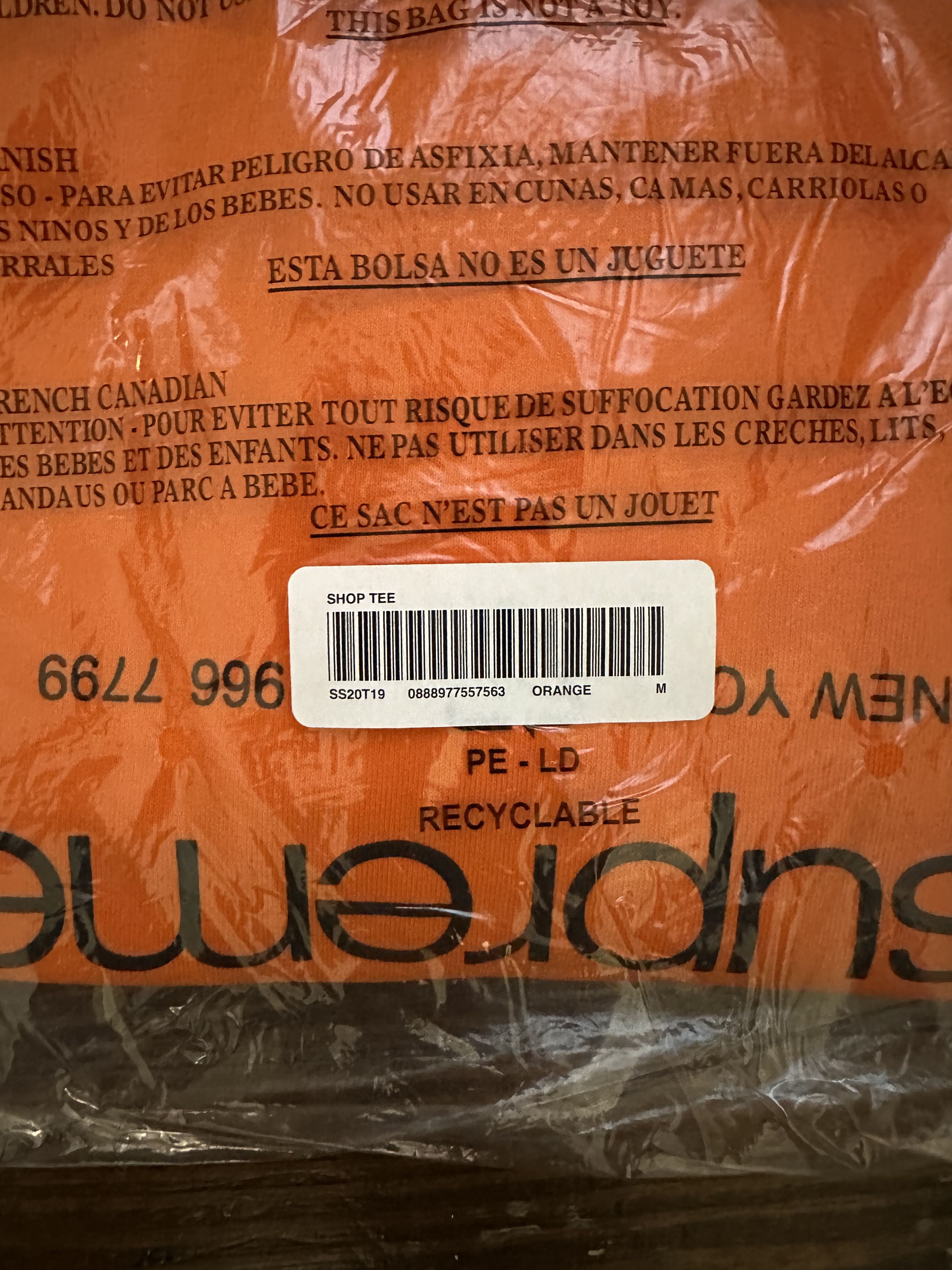 Supreme Supreme Shop Tee SS20 Size US M / EU 48-50 / 2 - 4 Thumbnail
