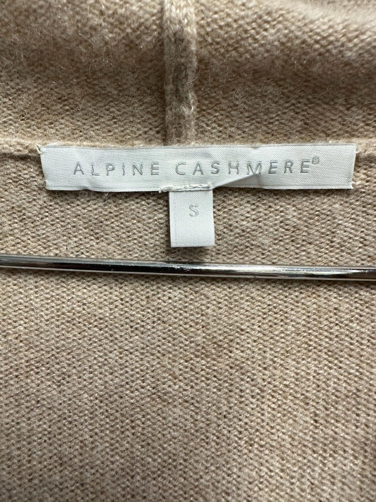 Designer Alpine Cashmere Casual Hoodie -Oatmeal Women S Size S / US 4 / IT 40 - 4 Thumbnail