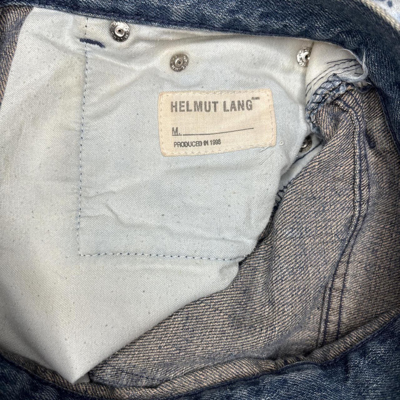 Helmut Lang Helmut Lang 1998 Light Wash Denim Size US 29 - 4 Thumbnail