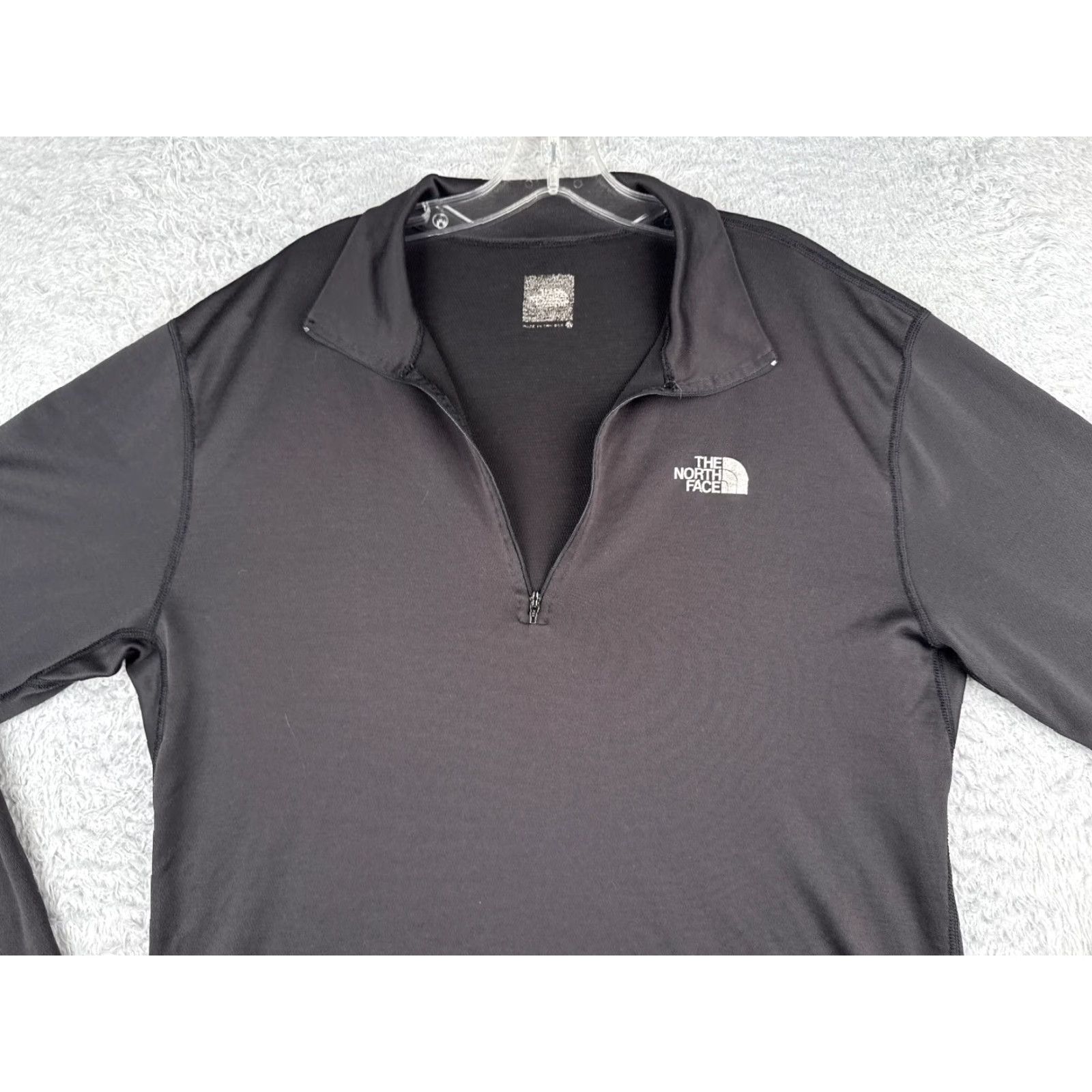 The North Face The North Face Sweater Men Small Black 100% Polyester Fleece Pullover 1/4 Zip Size US S / EU 44-46 / 1 - 4 Thumbnail