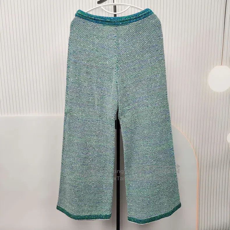 Chanel Chanel Tweed 23p sequin trousers Size 26" / US 2 / IT 38 - 2 Thumbnail