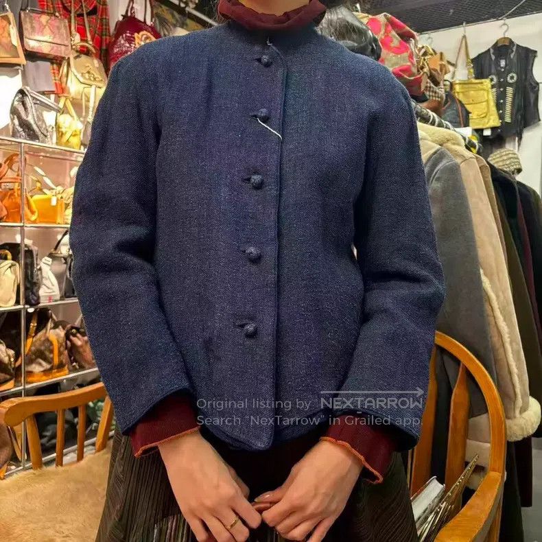 Issey Miyake Issey Miyake Reversible Chinese frog-button short coat Size M / US 6-8 / IT 42-44 - 1 Thumbnail