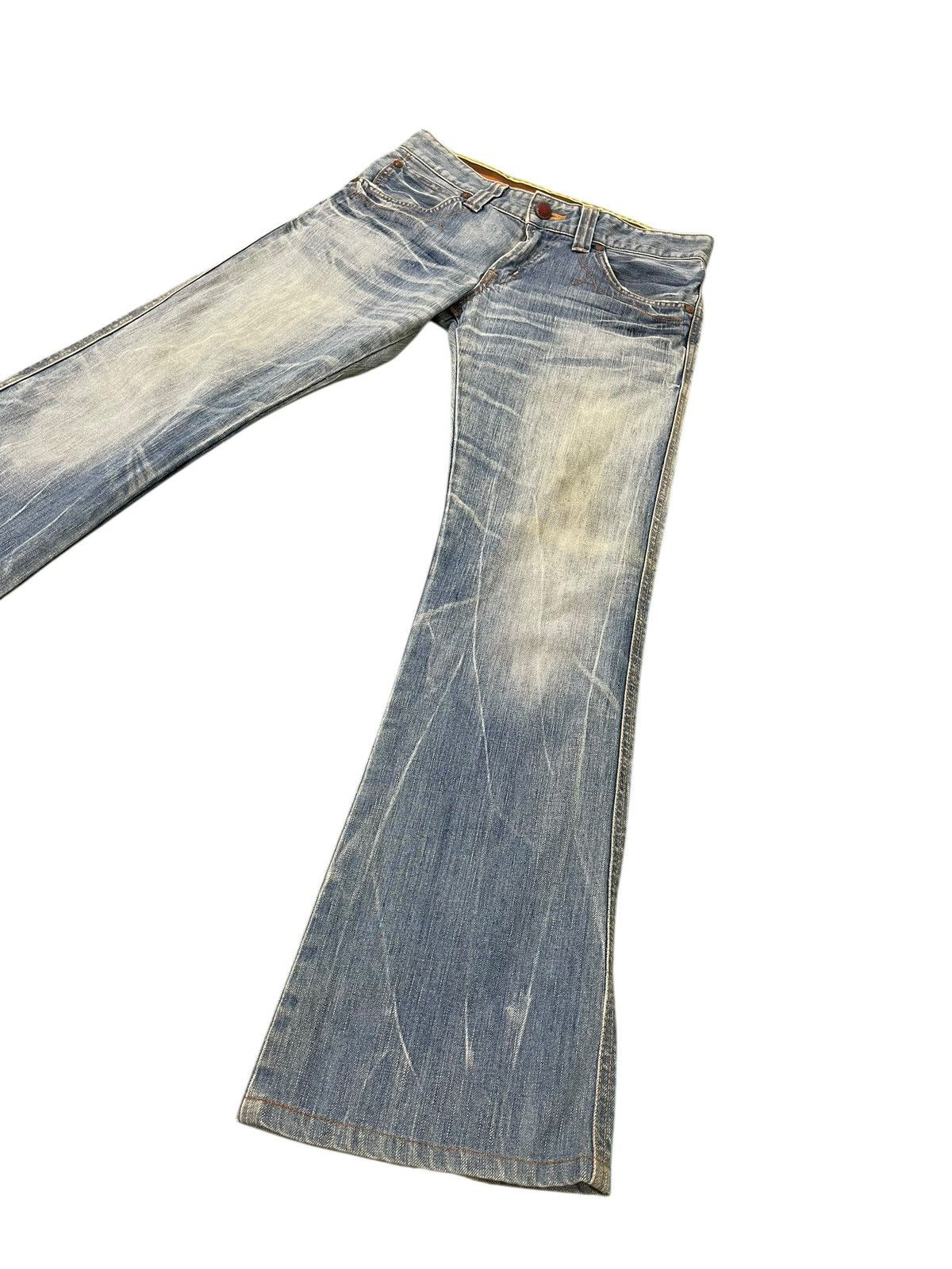 Edwin Flare Jeans Edwin Native Faded Boot Cut Chrome Hearts 2🟦7 Size US 32 / EU 48 - 12 Thumbnail