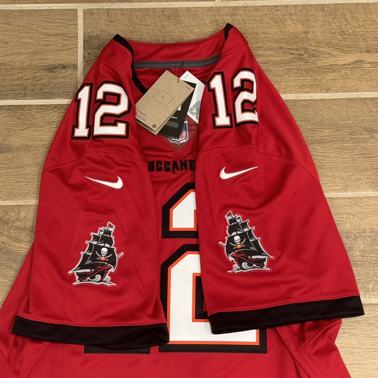 NFL × Nike Tom Brady Nike Tampa Bay Buccaneers On Field NFL Jersey Size US XXL / EU 58 / 5 - 5 Thumbnail