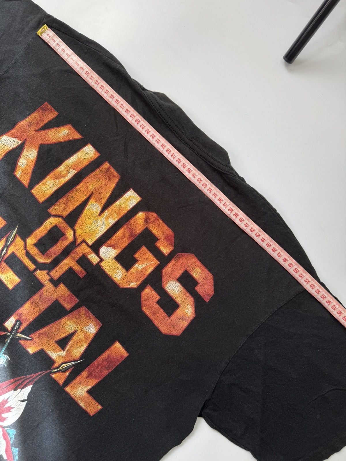 Band Tees Vintage Manowar 1994 World Tour Kings Of Metal Size US XL / EU 56 / 4 - 11 Thumbnail