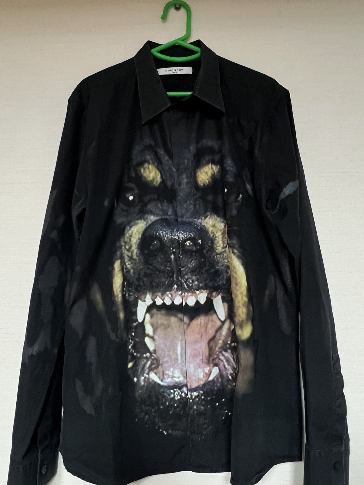 Givenchy Givenchy rottweiler button up shirt 42 Size US L / EU 52-54 / 3 - 1 Thumbnail
