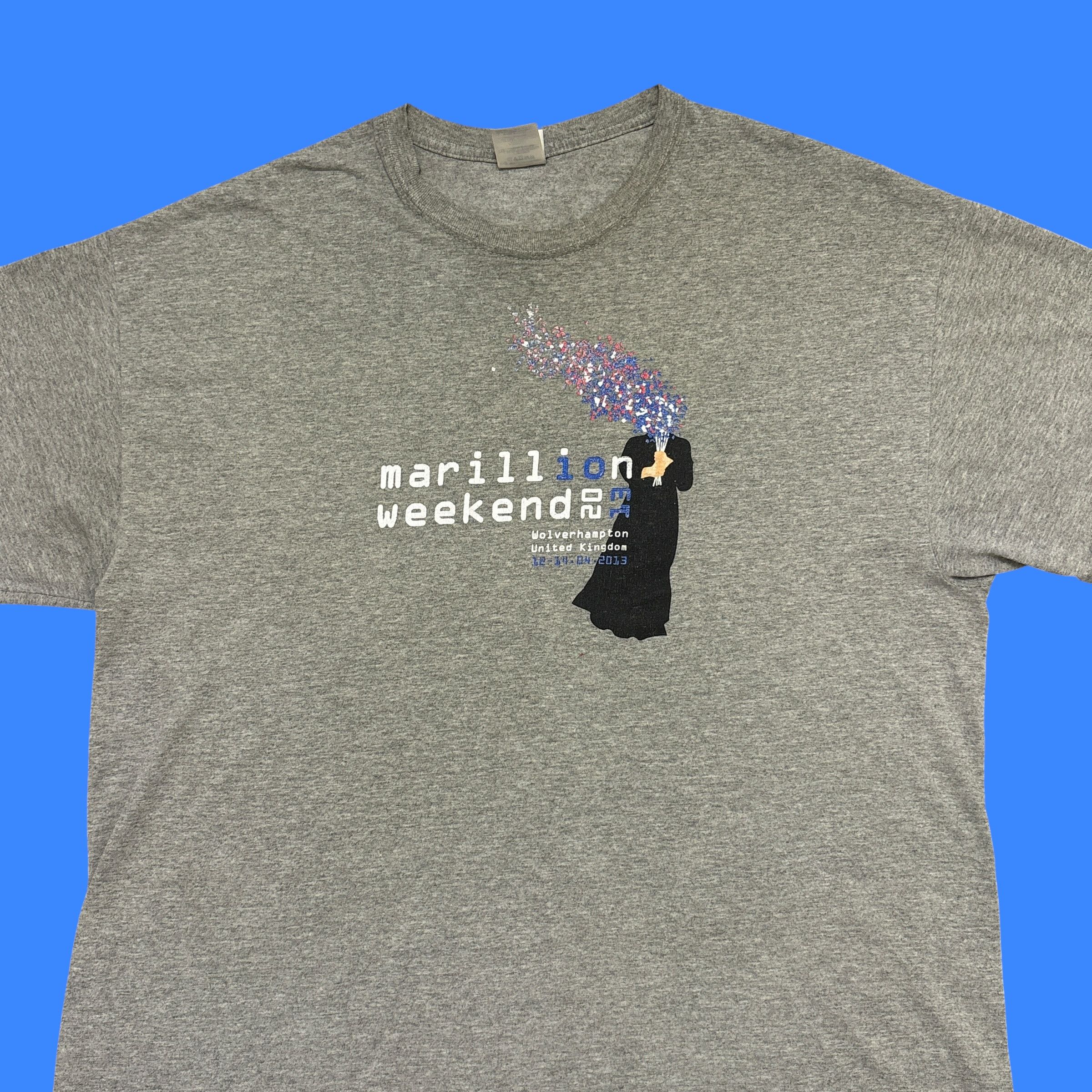Band Tees Vintage Marillion Shirt Prog Rock Band Tee Rush Yes Size US XL / EU 56 / 4 - 3 Thumbnail