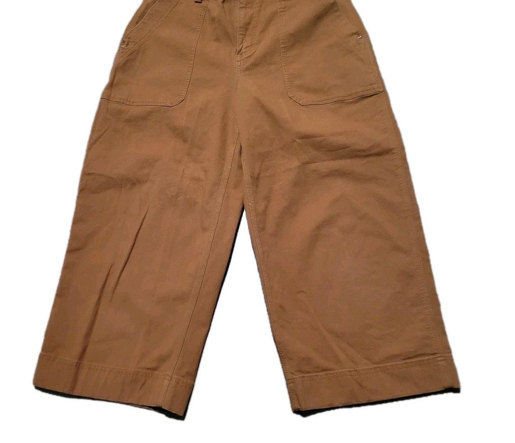 Duluth Trading Company Duluth Flex Fire Hose Wide-Leg Crop Pants Size 14 Waist 34 Size 36" / US 14 / IT 50 - 6 Thumbnail
