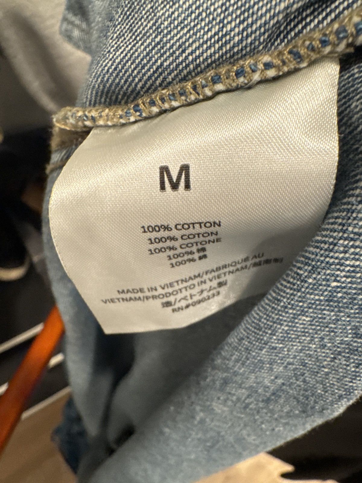 Fear of God Fear of God Essentials Zip-Up Denim shirt Jacket Size US M / EU 48-50 / 2 - 5 Thumbnail