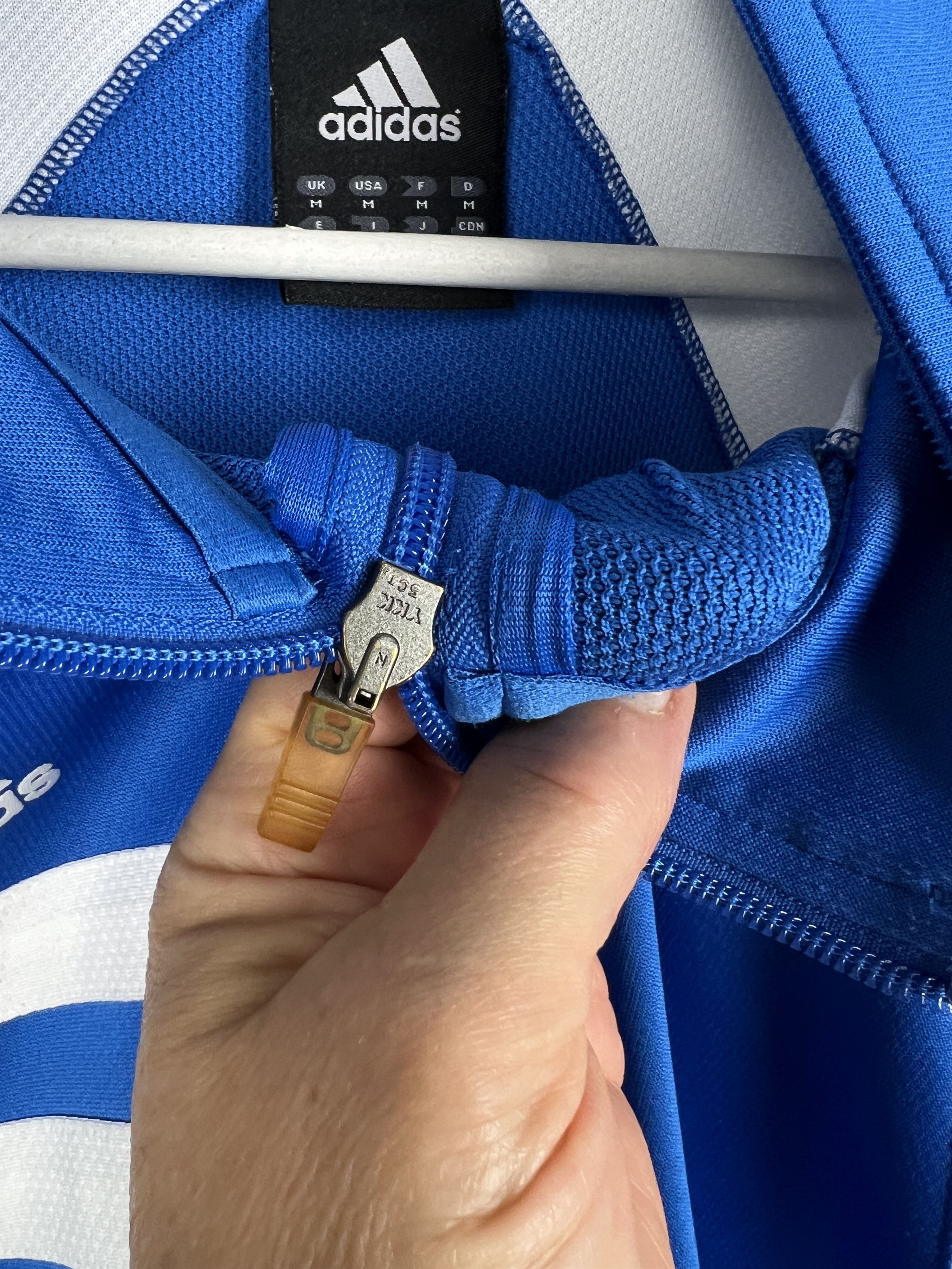 Adidas Vintage Adidas Real Madrid Football Jacket Soccer Track Top Size US M / EU 48-50 / 2 - 4 Thumbnail