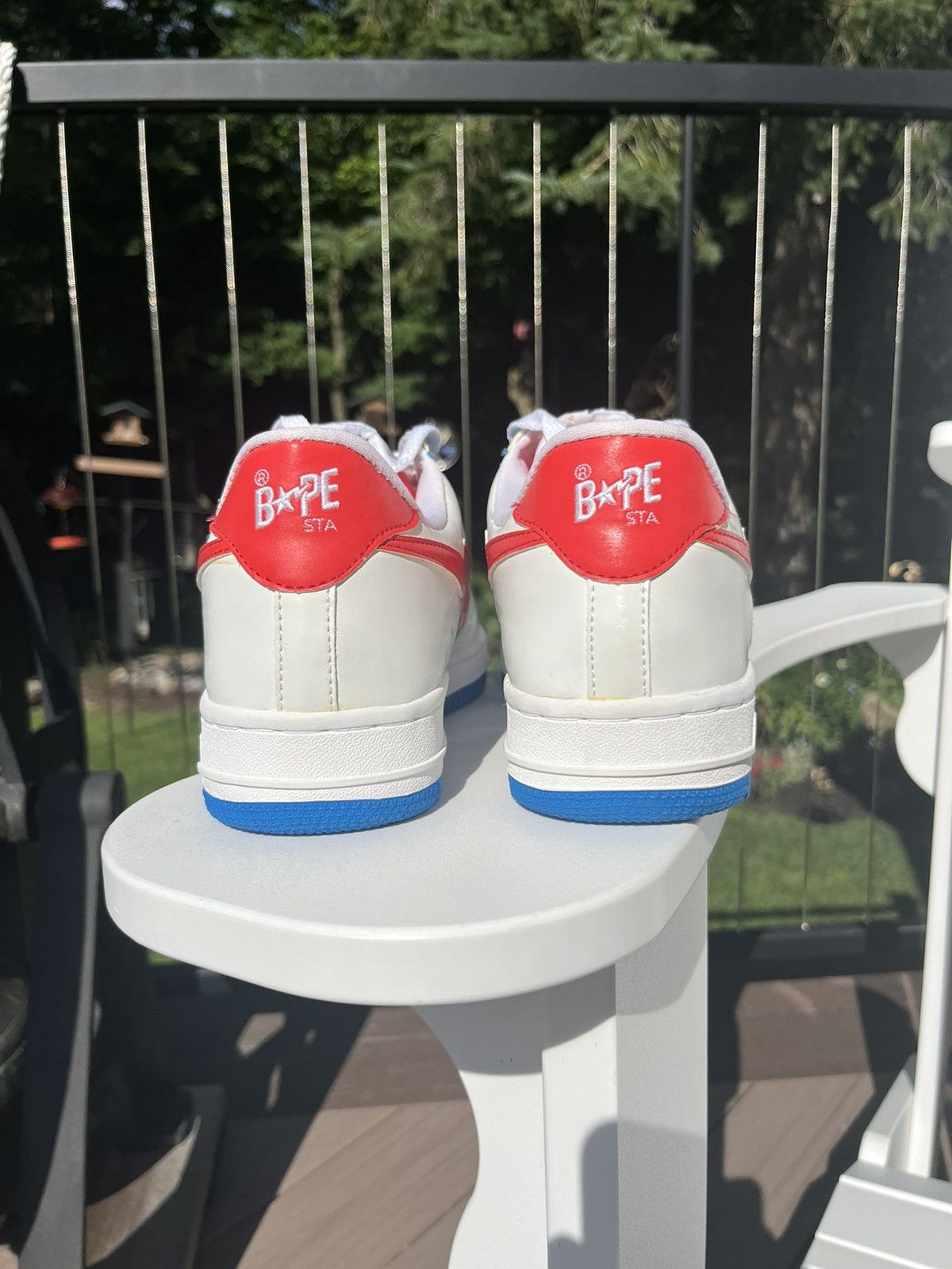 Bape RARE NIGO Bapesta 2005 Size 8.5 Size US 8.5 / EU 41-42 - 6 Thumbnail
