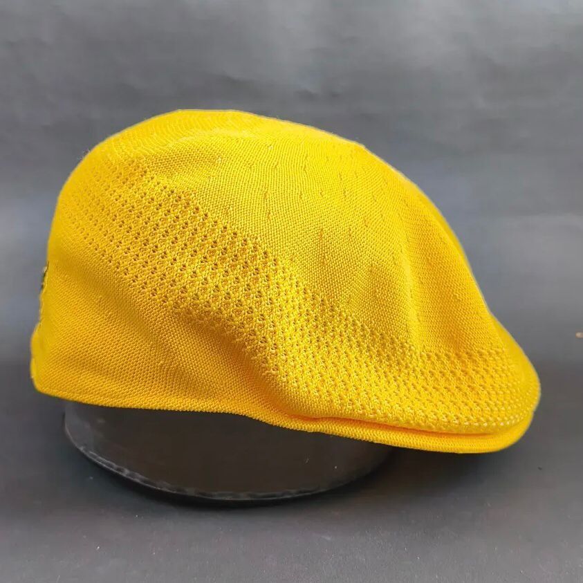 Kangol Kangol yellow Flatcap iconic newsboy cap Size ONE SIZE - 2 Thumbnail