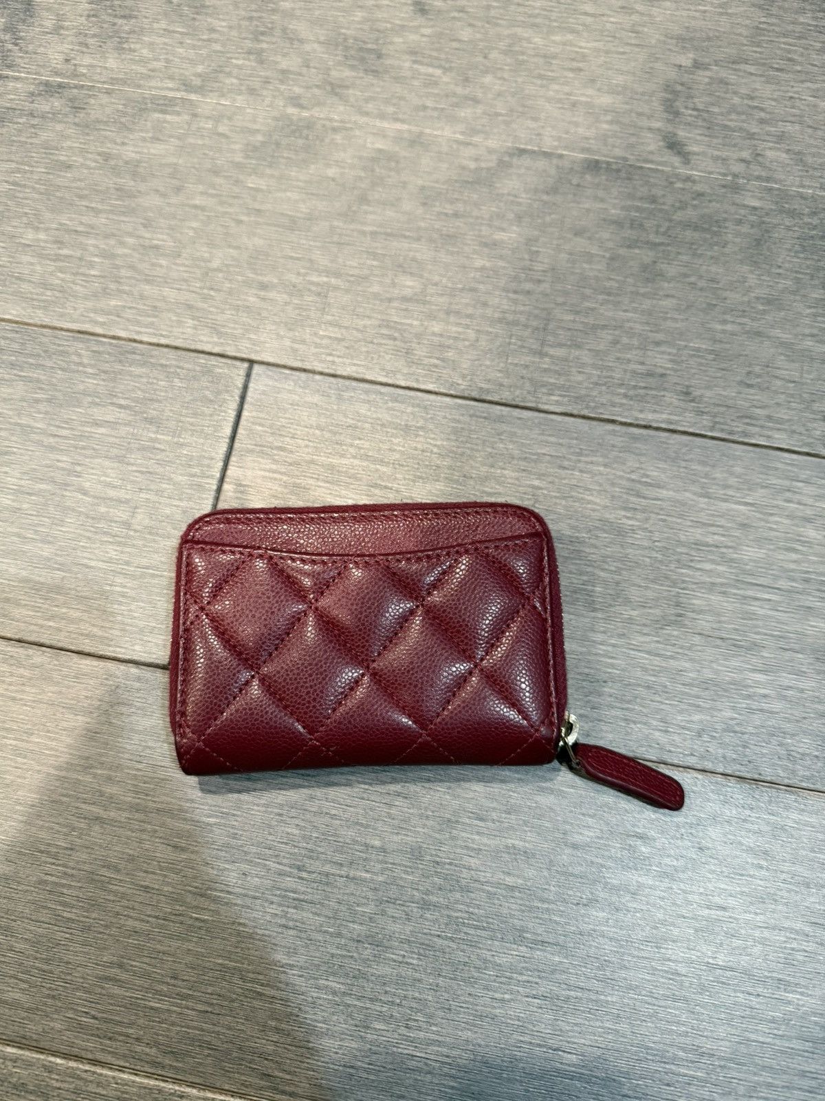 Chanel Channel wallet wine Size ONE SIZE - 2 Thumbnail