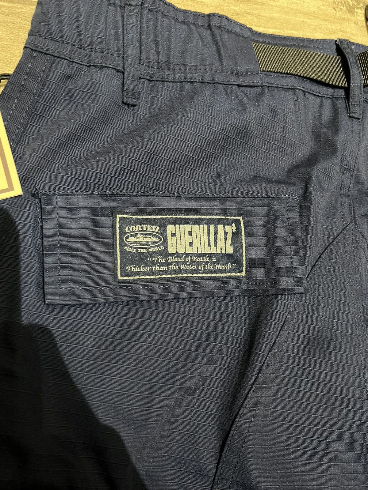 Corteiz Corteiz Guerillaz Cargo Pants Blue Medium Mystery Cargo Size US 32 / EU 48 - 8 Thumbnail