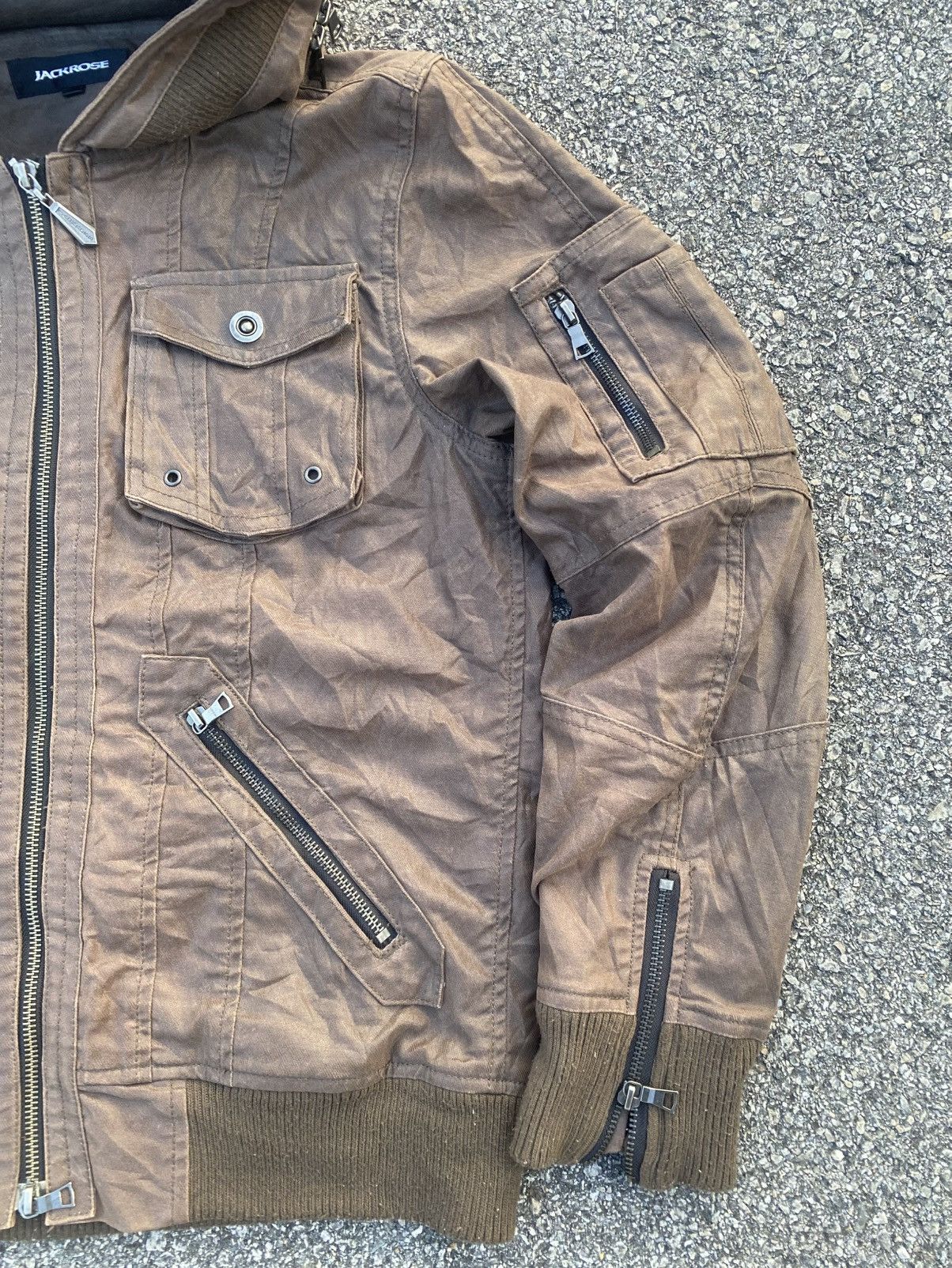 If Six Was Nine Vintage 00's jackrose coated wax bono jacket Size US M / EU 48-50 / 2 - 2 Thumbnail
