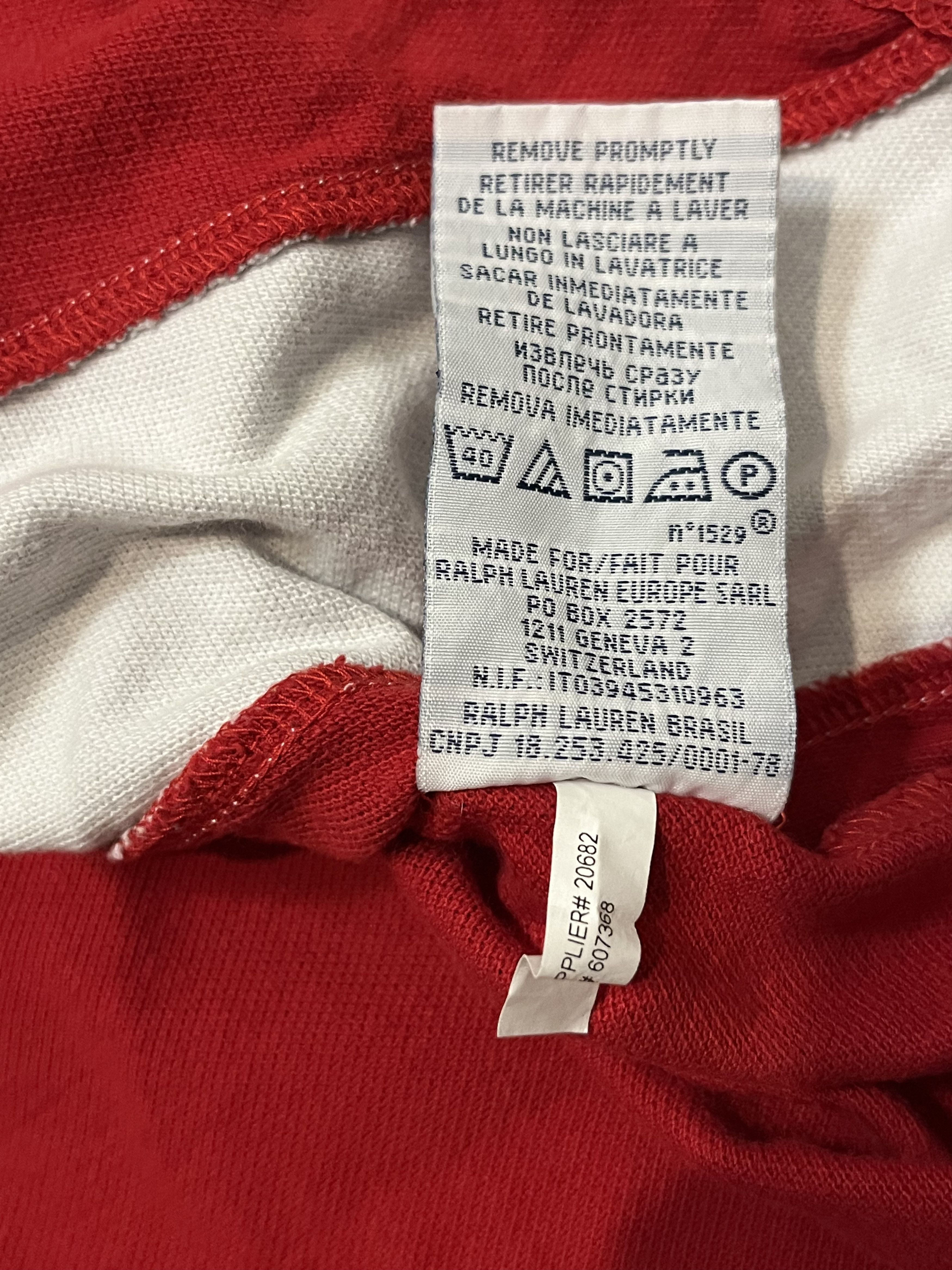 Polo Ralph Lauren × Ralph Lauren × Vintage Polo Ralph Lauren Rugby Polo Tee Size US XL / EU 56 / 4 - 7 Thumbnail