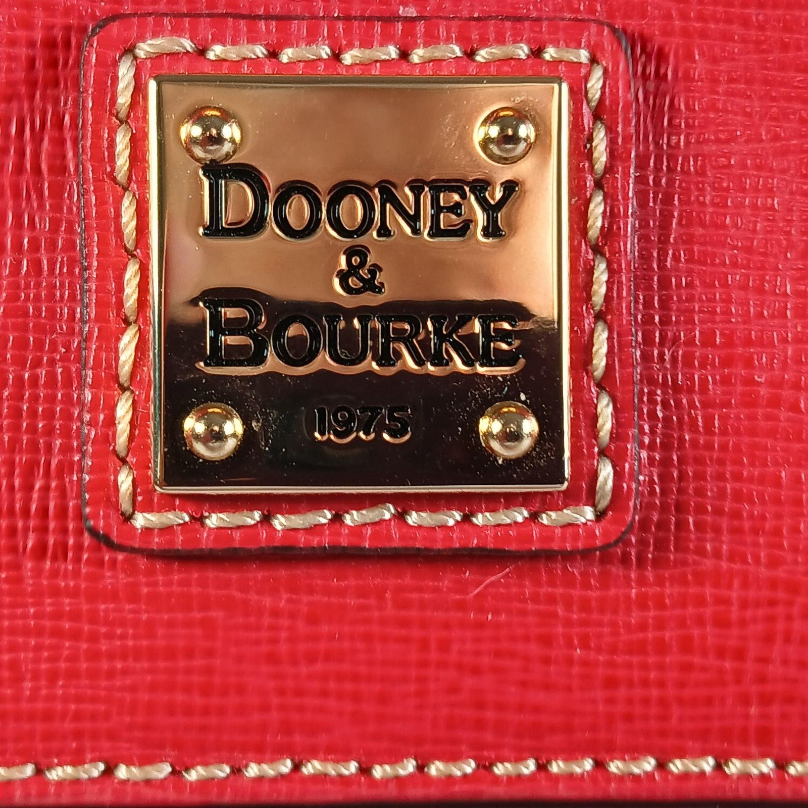Dooney & Bourke Dooney & Bourke Red Saffiano Leather Hobo Bag w Dust Bag NWT Size ONE SIZE - 2 Thumbnail