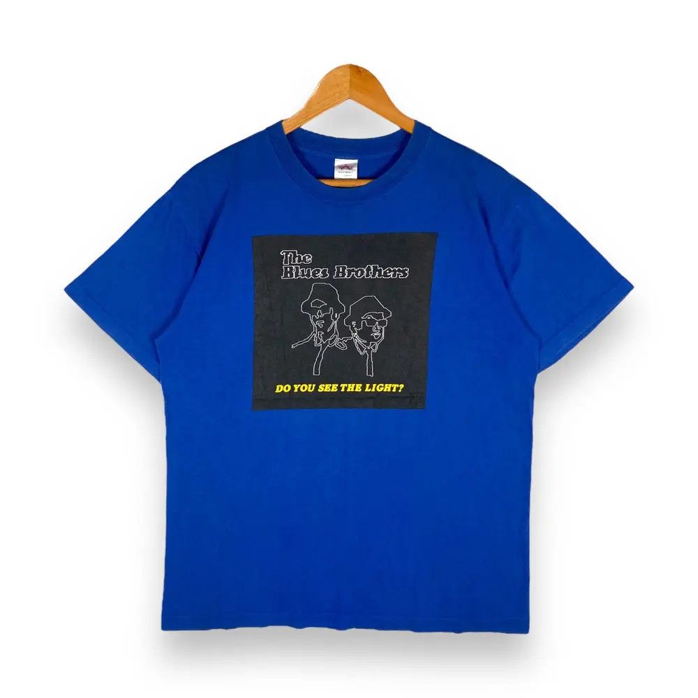 Band Tees VINTAGE THE BLUES BROTHERS DO YOU SEE THE LIGHT BAND TEE Size US L / EU 52-54 / 3 - 1 Thumbnail