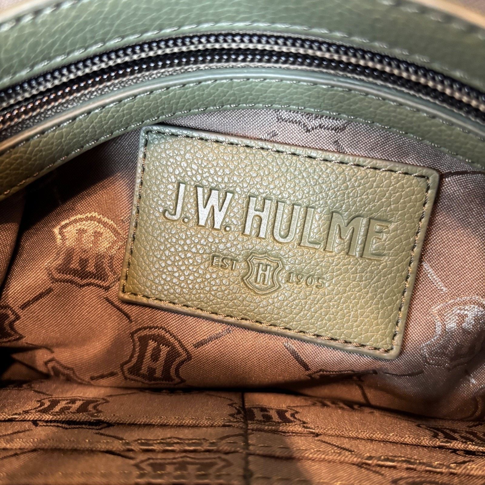 J.W. Hulme Co. J.W. Hulme Crossbody Shoulder Brown Colorblock Size ONE SIZE - 8 Thumbnail