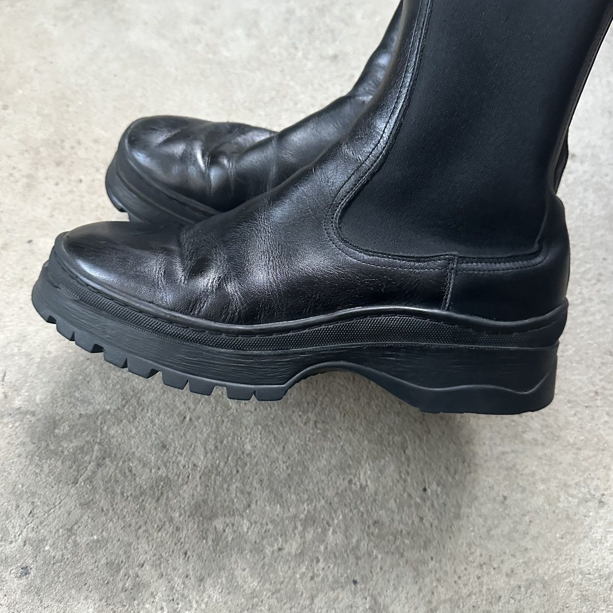 Acne Studios Chunky Massive Leather Arket Boots prada style Jil sander Size US 10 / IT 40 - 9 Thumbnail