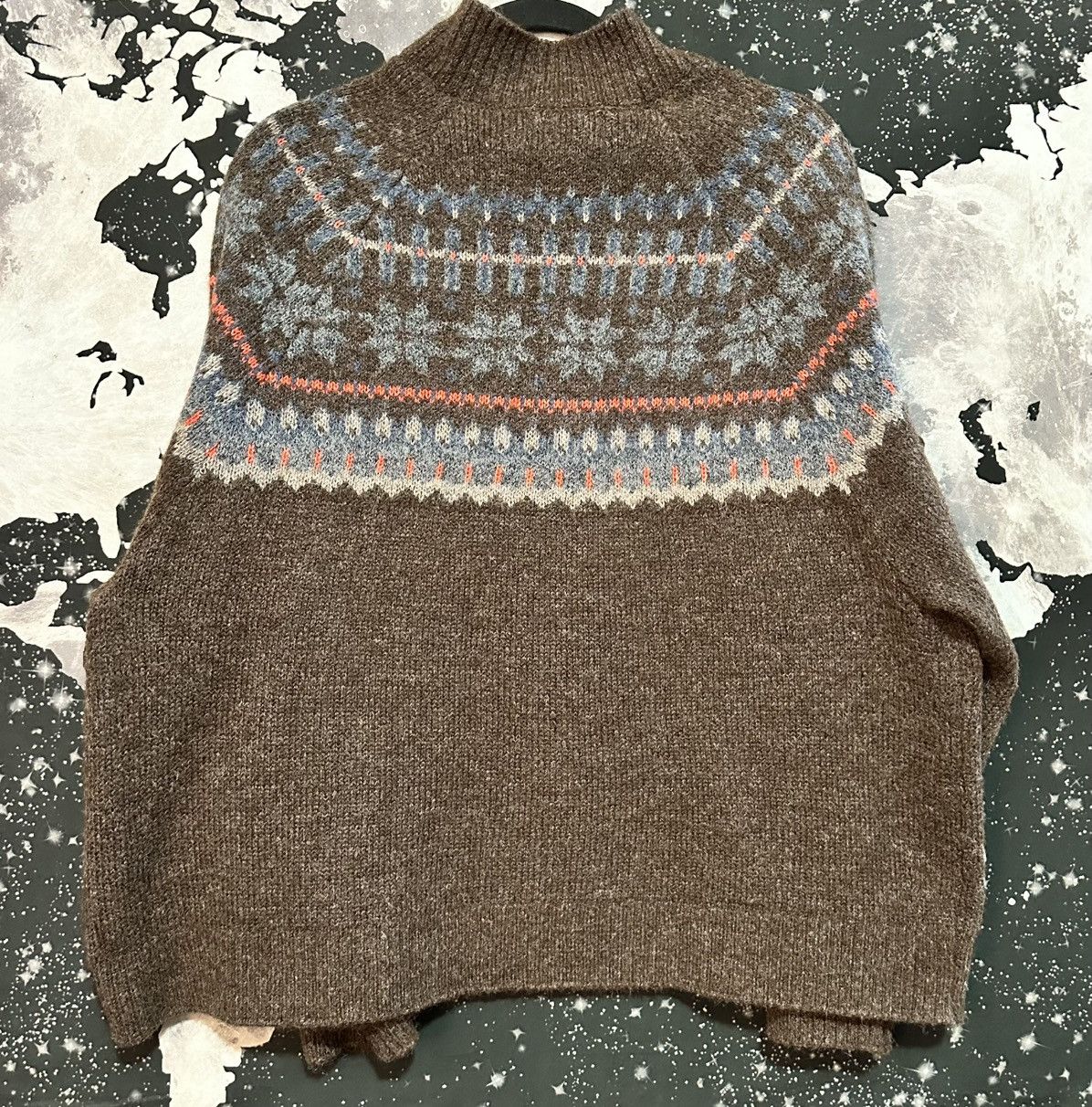 Old Navy Old Navy Mock Neck Wool Sweater Size XXL / US 16-18 / IT 52-54 - 4 Thumbnail
