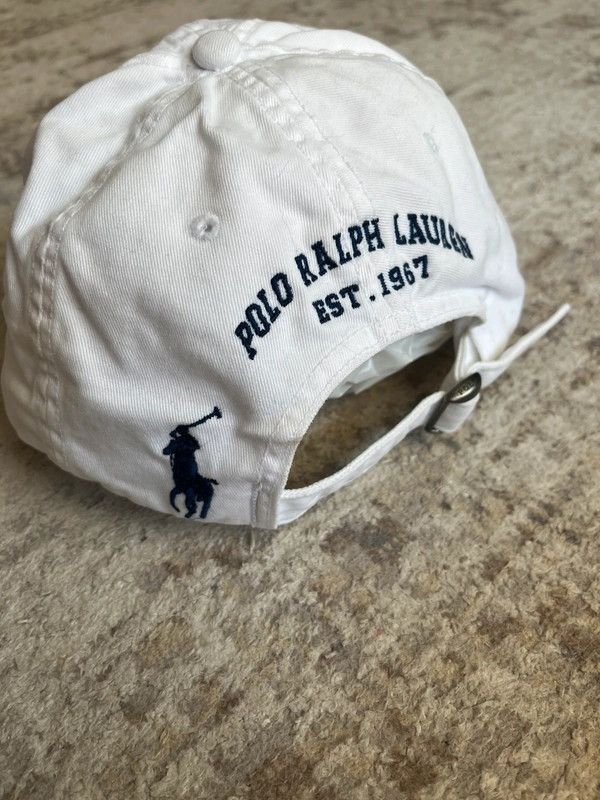 Polo Ralph Lauren Polo Ralph Lauren USA One Size White Rare 2000s Small Pony Size ONE SIZE - 4 Thumbnail