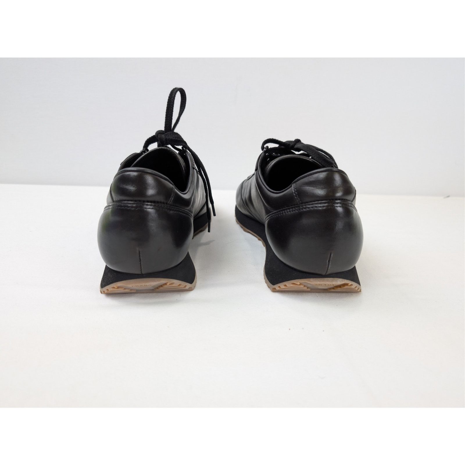Prada o1rshd1 Leather Sneakers in Black Size US 10.5 / EU 43-44 - 11 Thumbnail