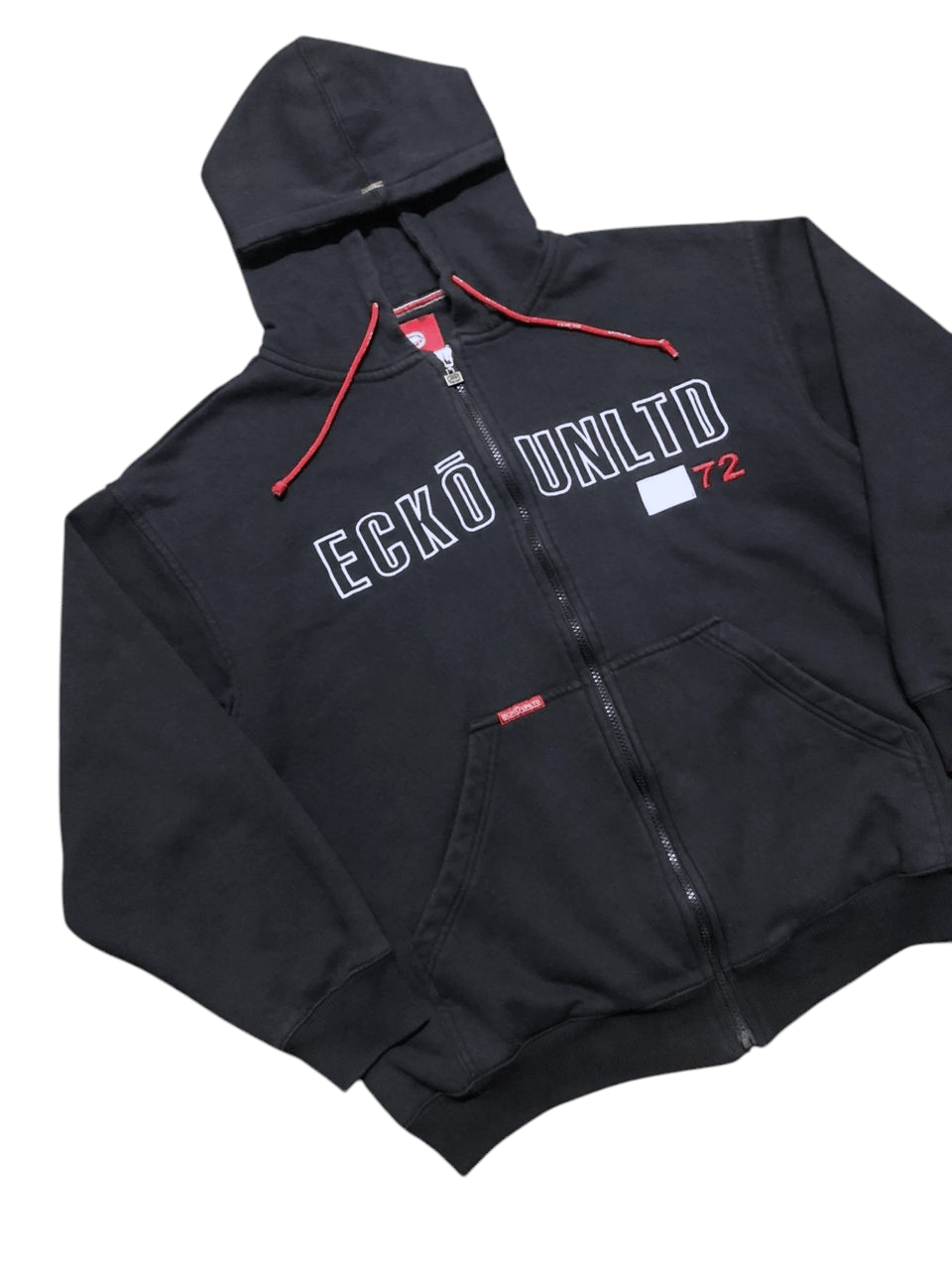 Ecko Unltd. Ecko Untld. Boxy Hoodie Zipper Spell Out Size US M / EU 48-50 / 2 - 4 Thumbnail