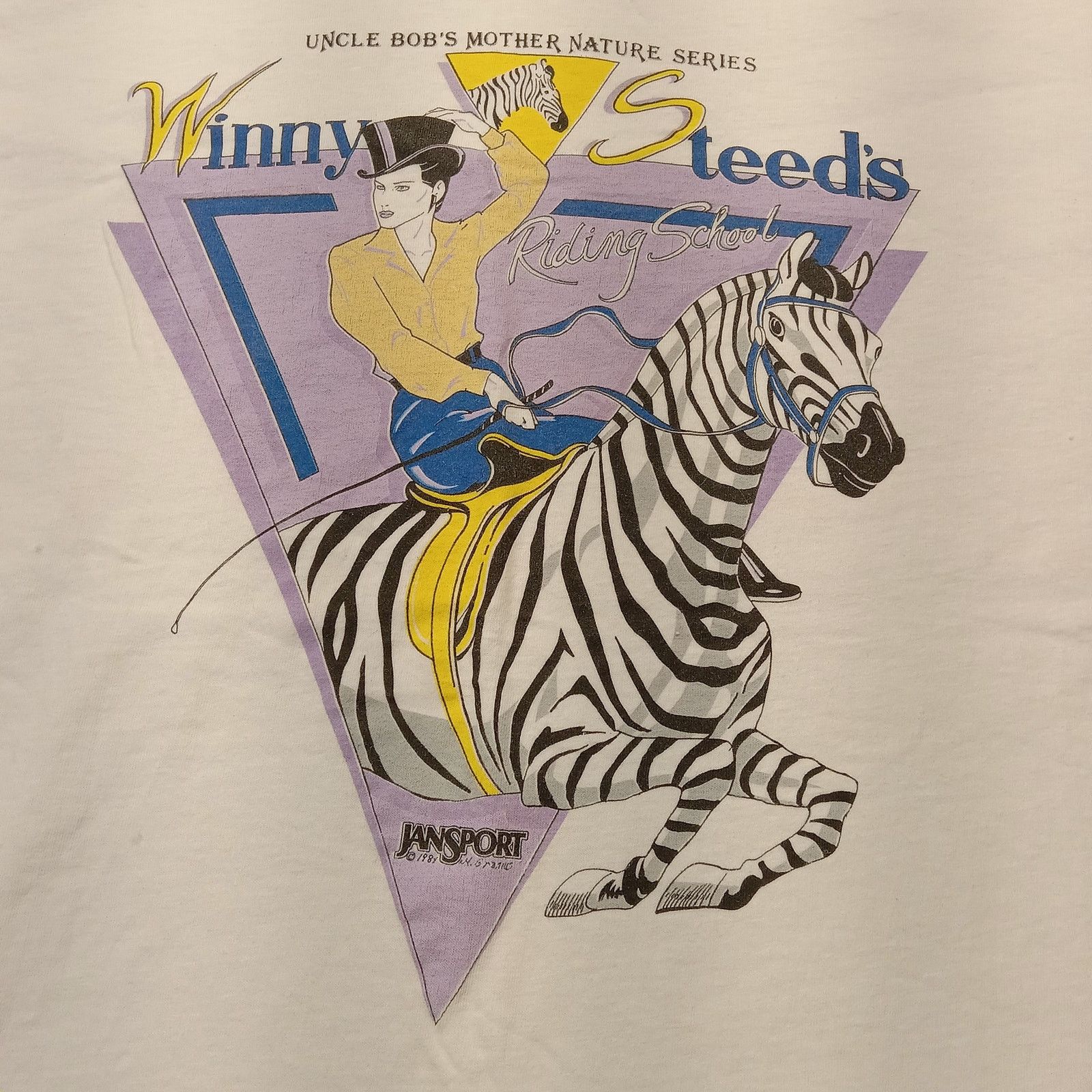 Jansport Vtg 81 Jansport T-Shirt L Uncle Bob's Mother Nature Series Size US L / EU 52-54 / 3 - 4 Thumbnail