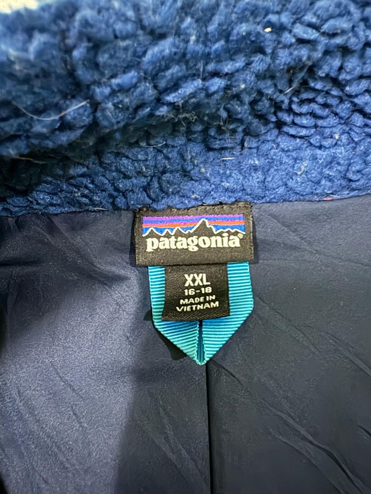 Patagonia Vintage Patagonia Sherpa Fleece Retro Design 90's Fashion Size US S / EU 44-46 / 1 - 11 Thumbnail