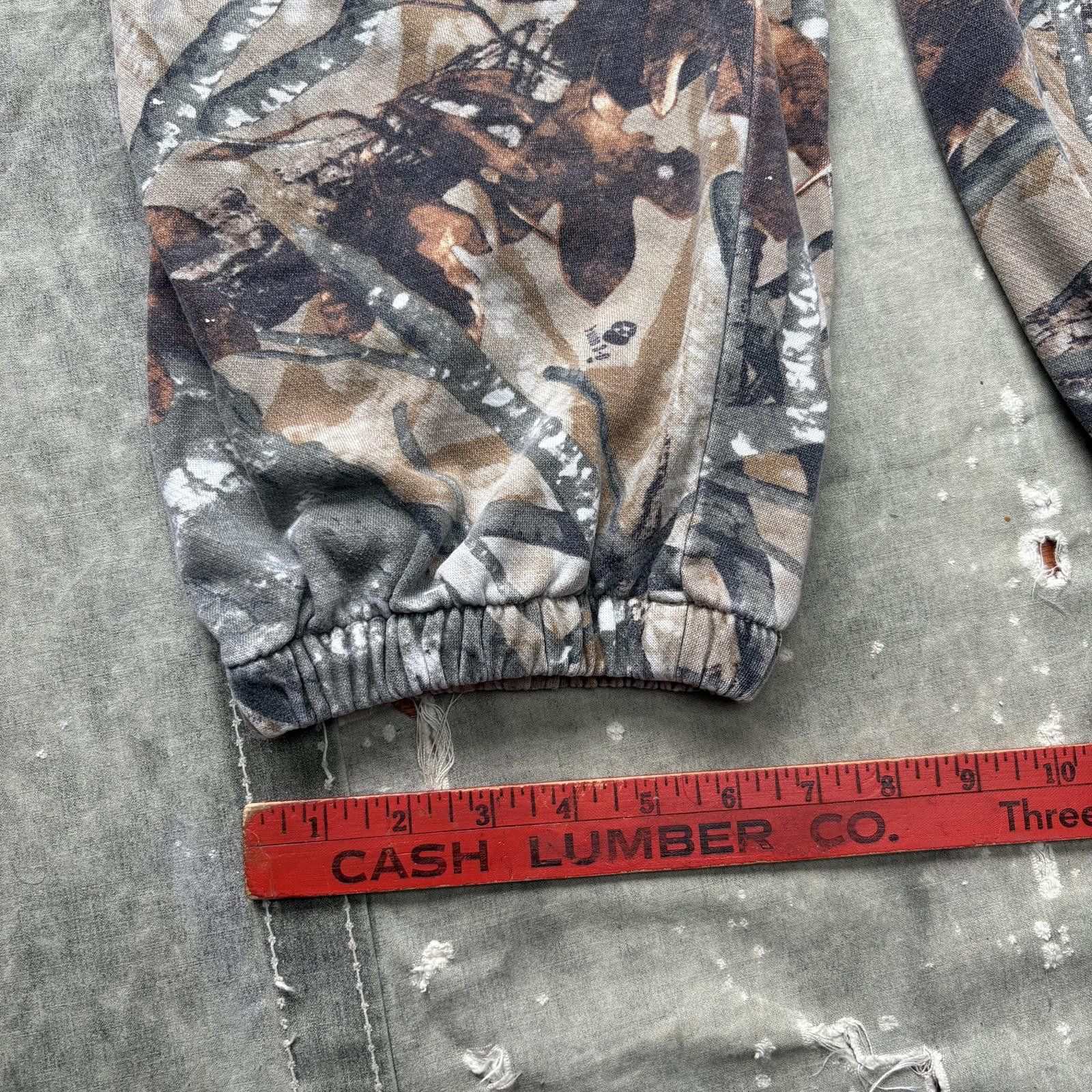 Vintage Vintage Y2K Fusion 3D Camo Baggy Wide Leg Grunge Sweatpants Size US 36 / EU 52 - 5 Thumbnail