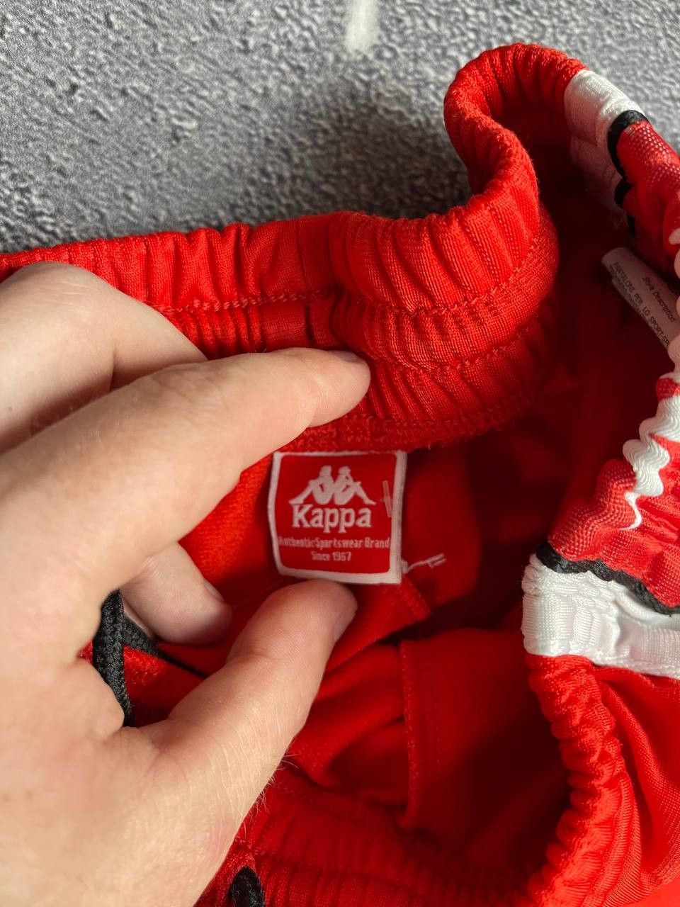 Kappa Kappa monogramm athletic red pants size S Size US 30 / EU 46 - 4 Thumbnail