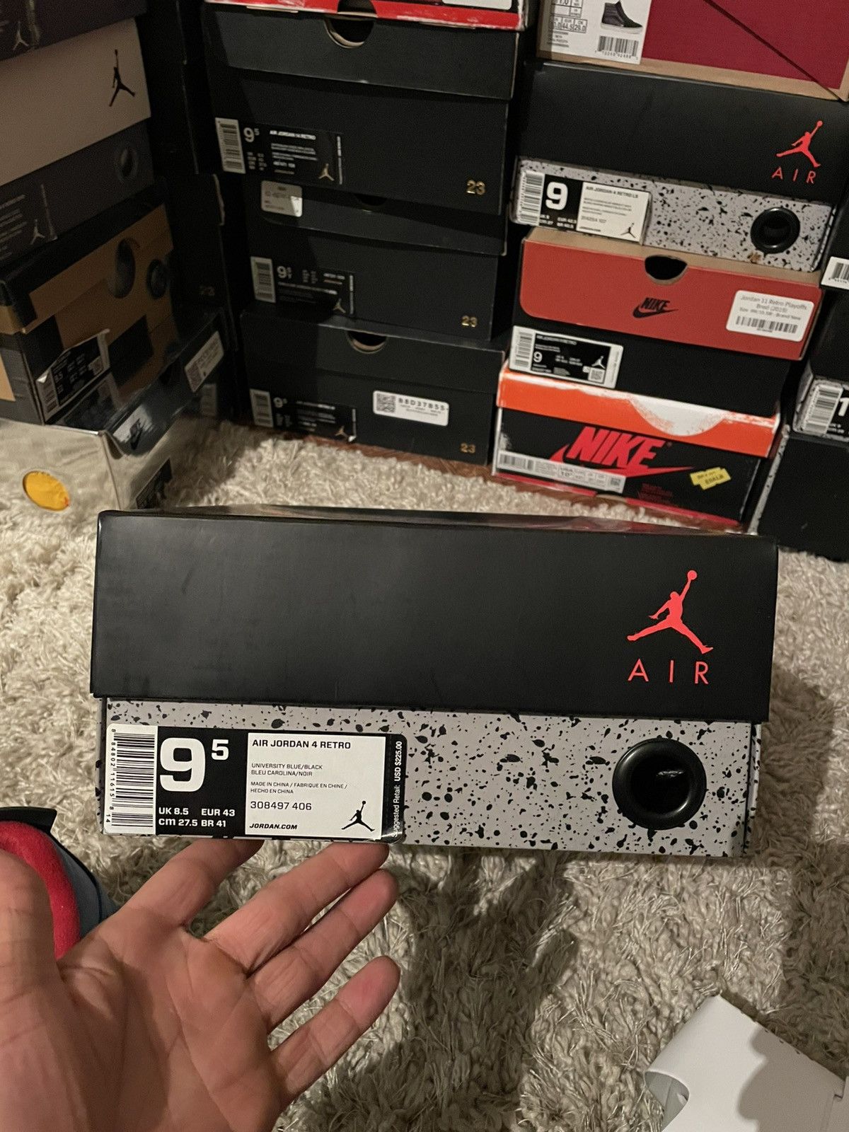 Jordan Brand × Travis Scott Jordan 4 Travis Scott Size US 9.5 / EU 42-43 - 16 Thumbnail