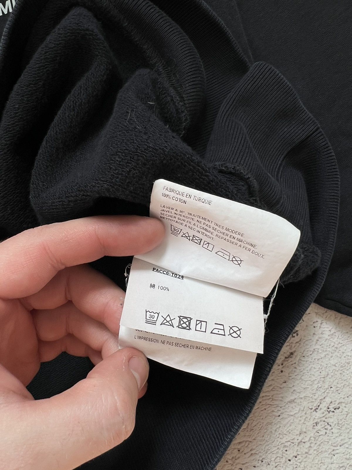 Gosha Rubchinskiy × PACCBET Rassvet PACCBET Oversize Reflective Logo Crew Sweatshirt Size US XL / EU 56 / 4 - 6 Thumbnail