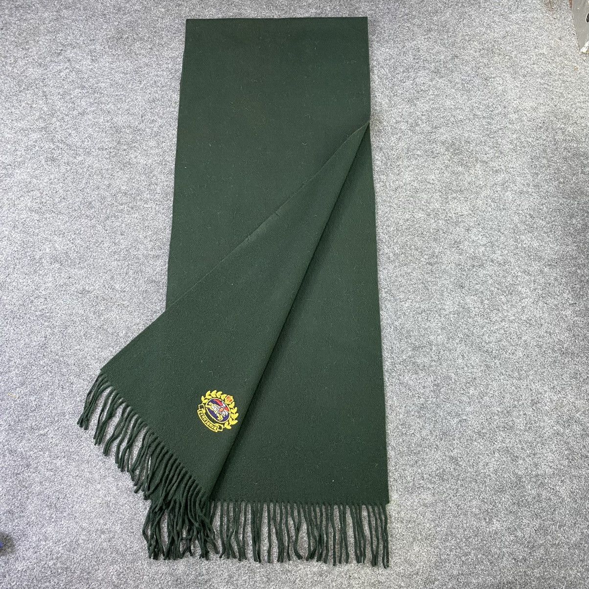 Burberry × Vintage Burberry Lambswool Muffler / Scarf / Neckwear -K052 Size ONE SIZE - 3 Thumbnail