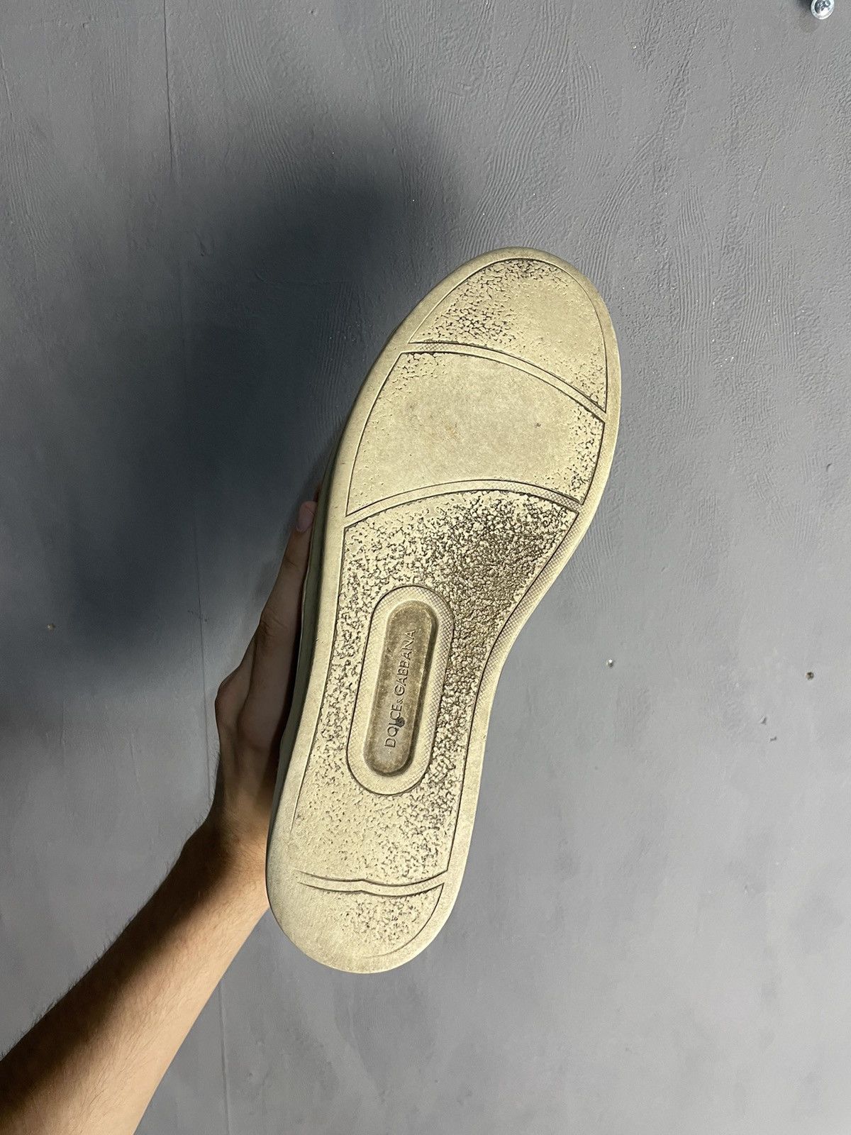 Dolce & Gabbana Dolce & Gabbana Main Line Leather Low Top Sneakers Size US 9.5 / EU 42-43 - 6 Thumbnail
