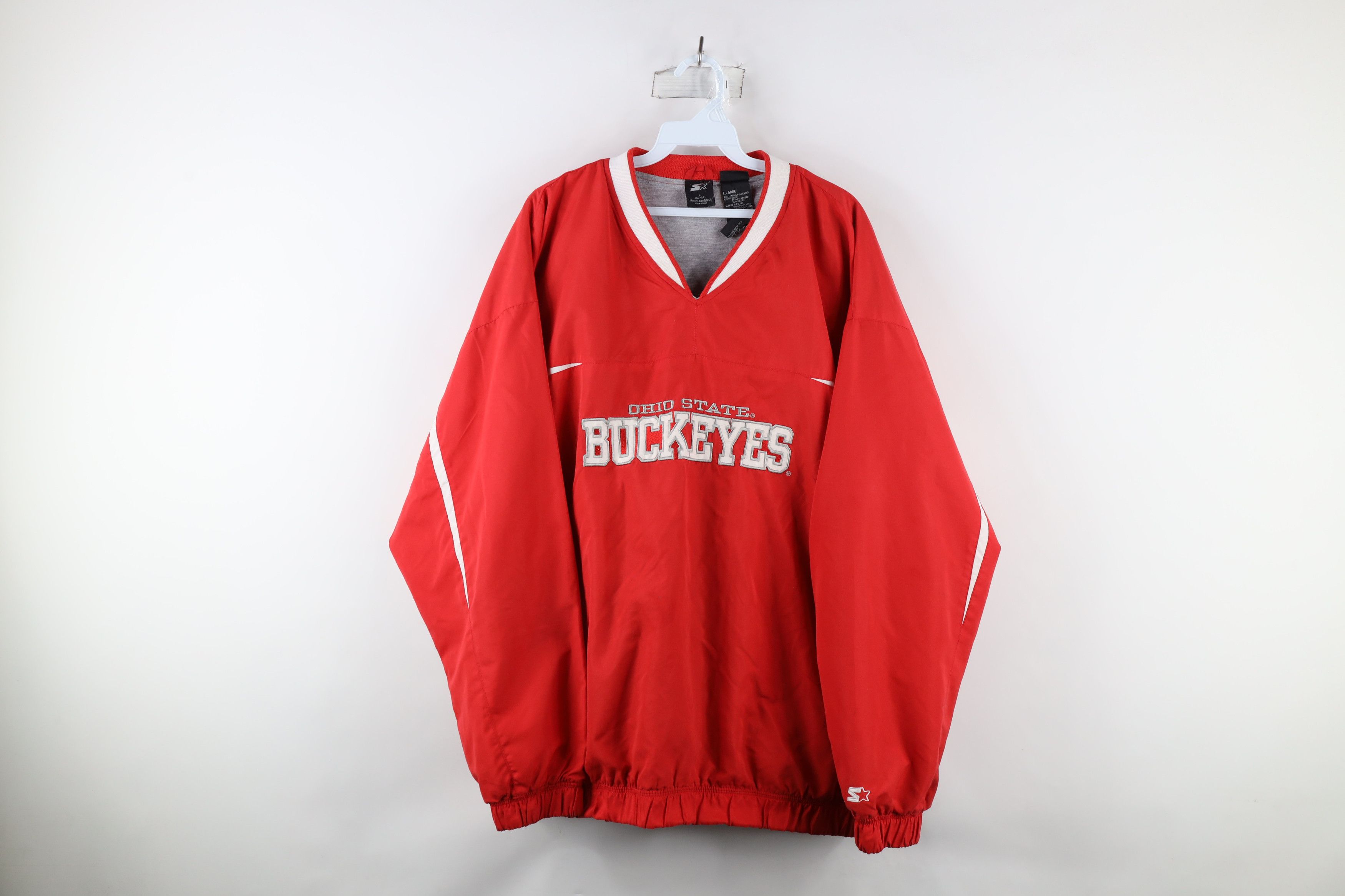 Starter × Vintage Vintage Starter Ohio State University Lined Pullover Jacket Size US M / EU 48-50 / 2 - 1 Thumbnail