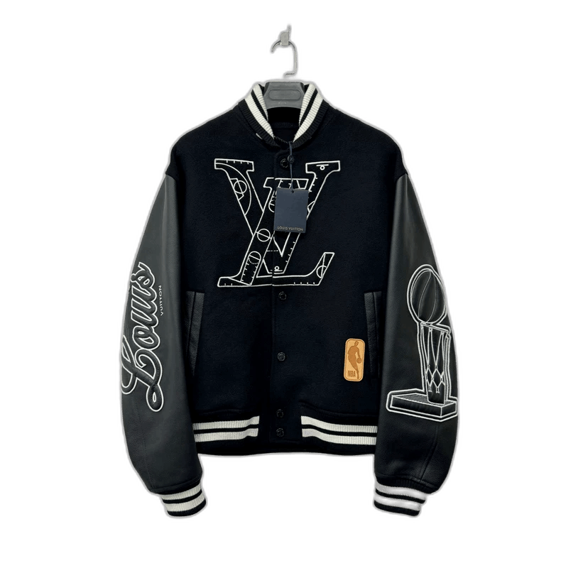 Louis Vuitton Louis Vuitton NBA Logo Baseball Jacket -2505 Size US L / EU 52-54 / 3 - 1 Thumbnail