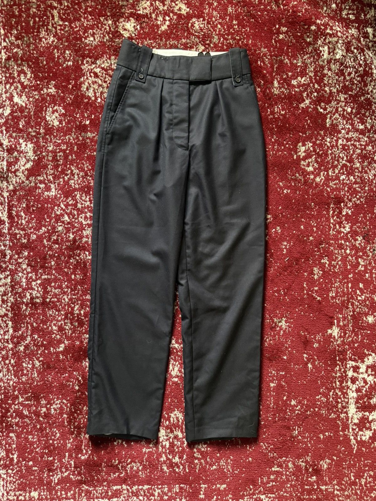 Calvin Klein 205W39NYC Navy sample trousers Size US 27 - 1 Thumbnail